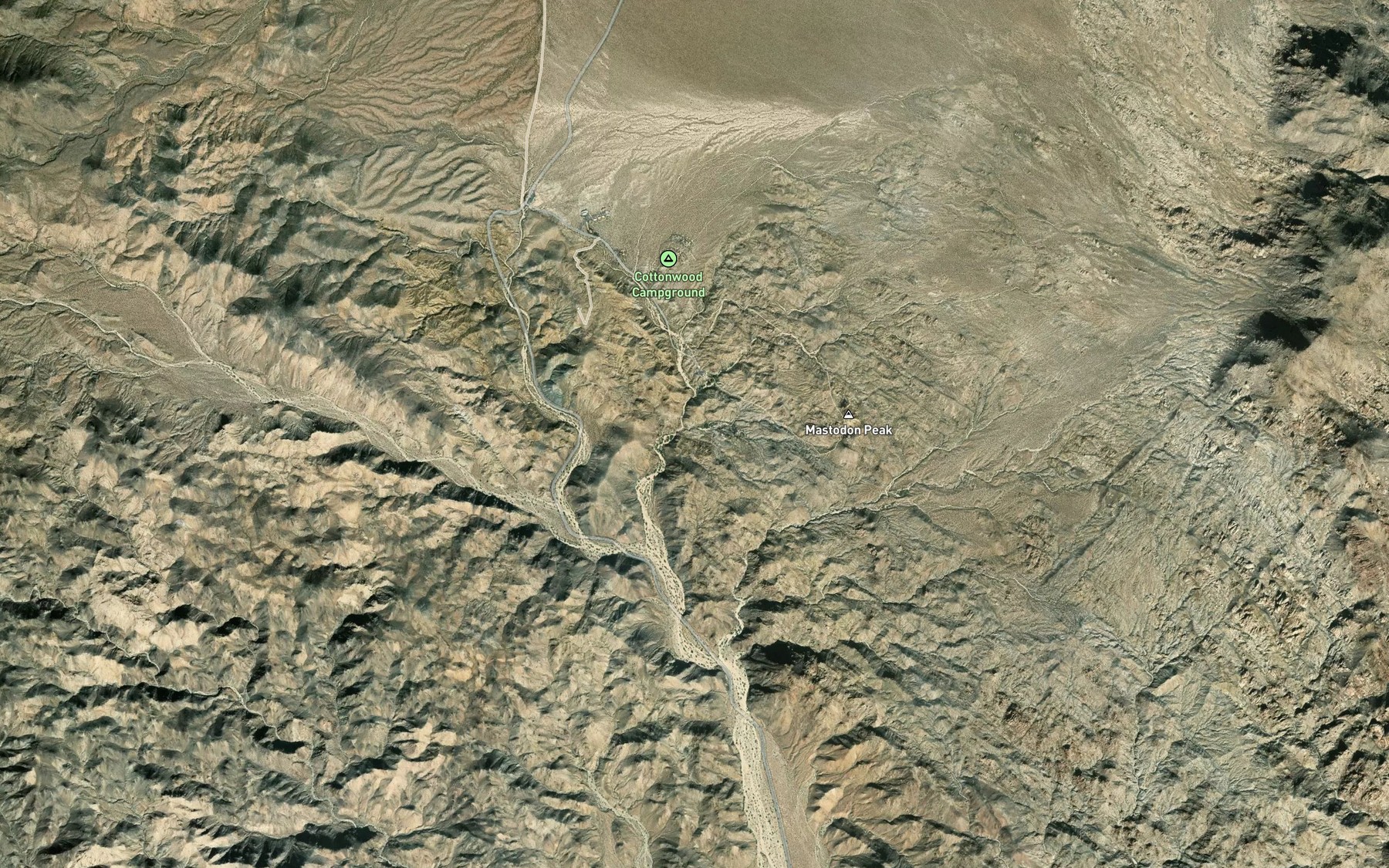 Satellite map of the Wood Spring