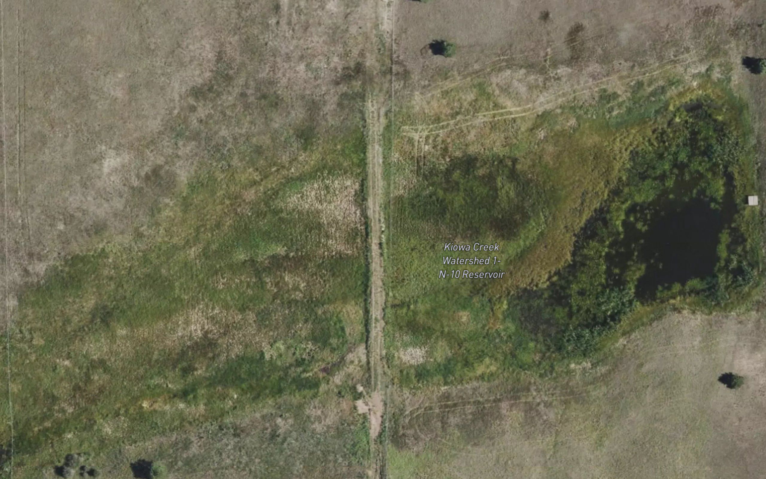 Kiowa Creek Watershed 1-N-10 Reservoir