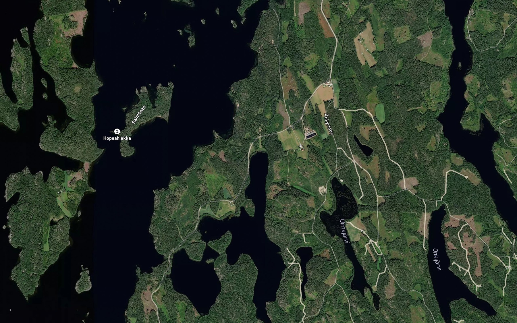 Satellite map of the Sallinlahti