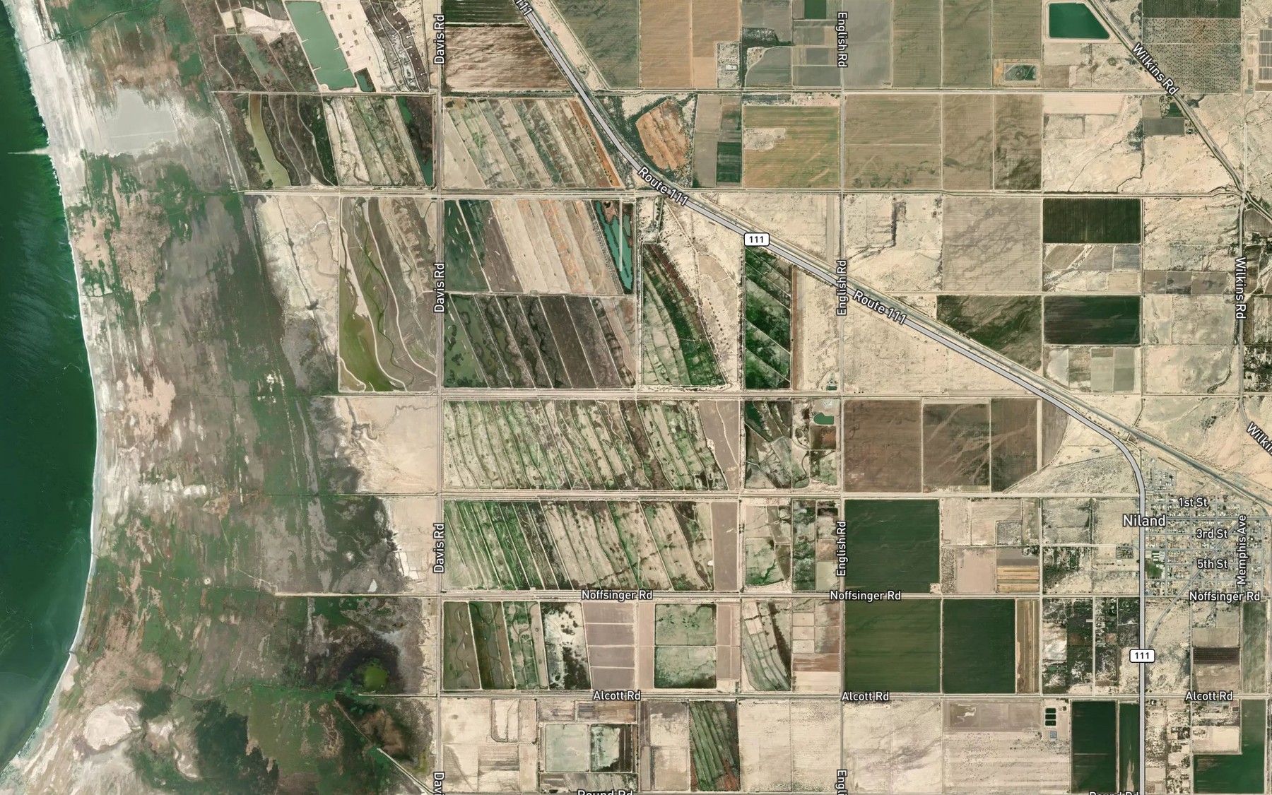 Satellite map of the U Lateral