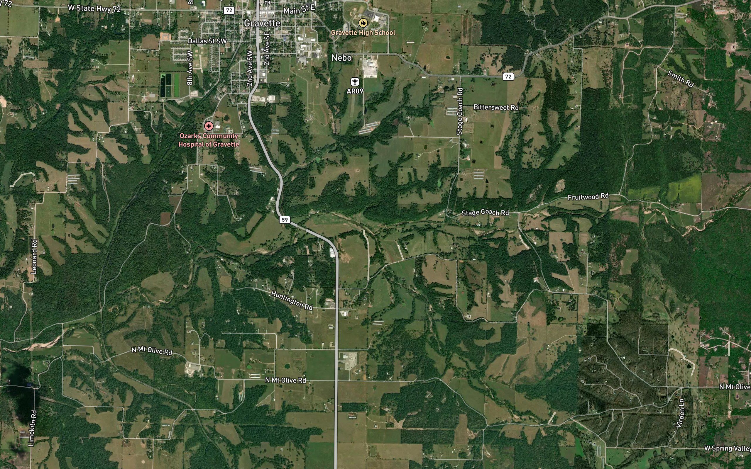 South Prong Spavinaw Creek