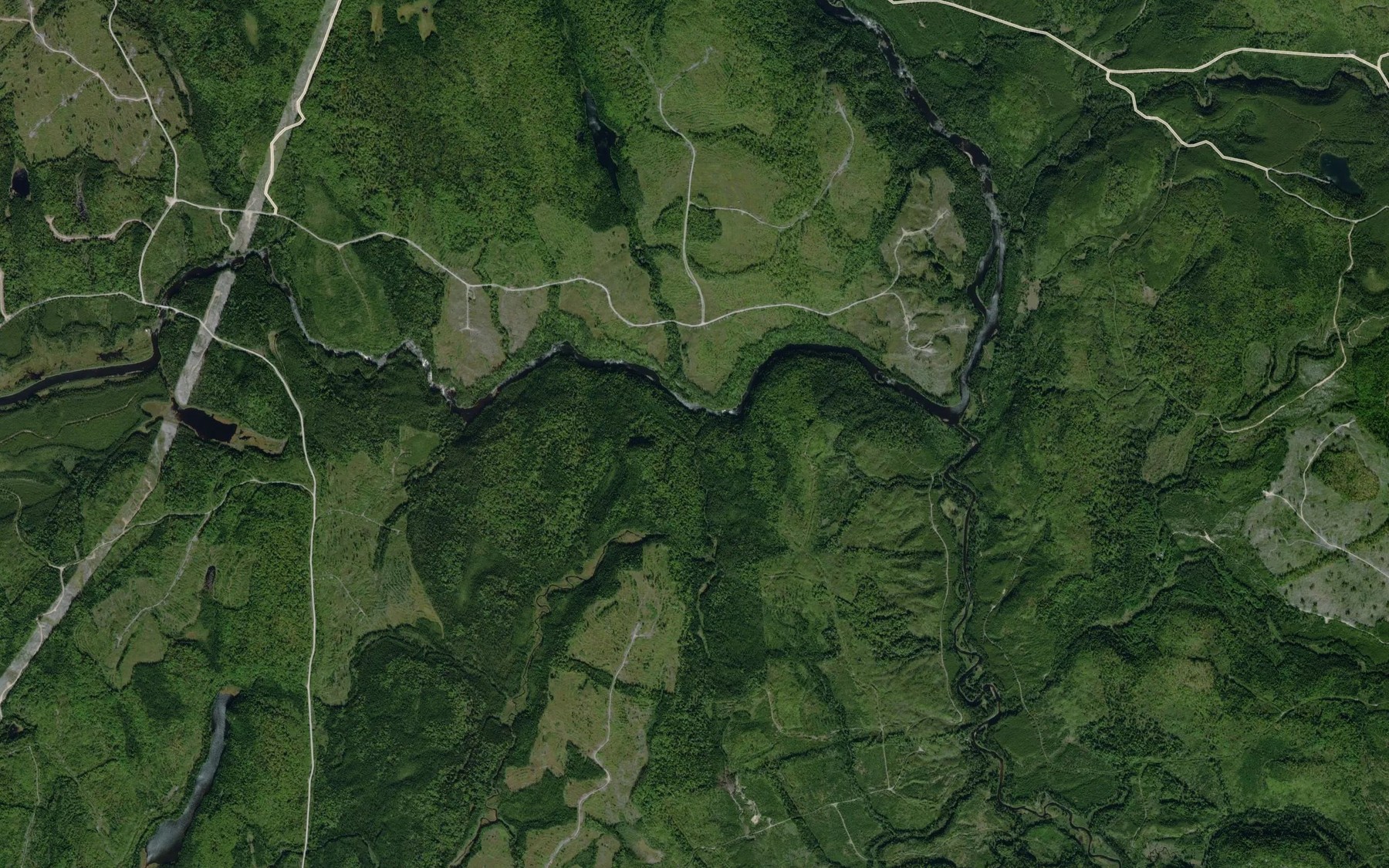 Satellite map of the Ruisseau Picardie