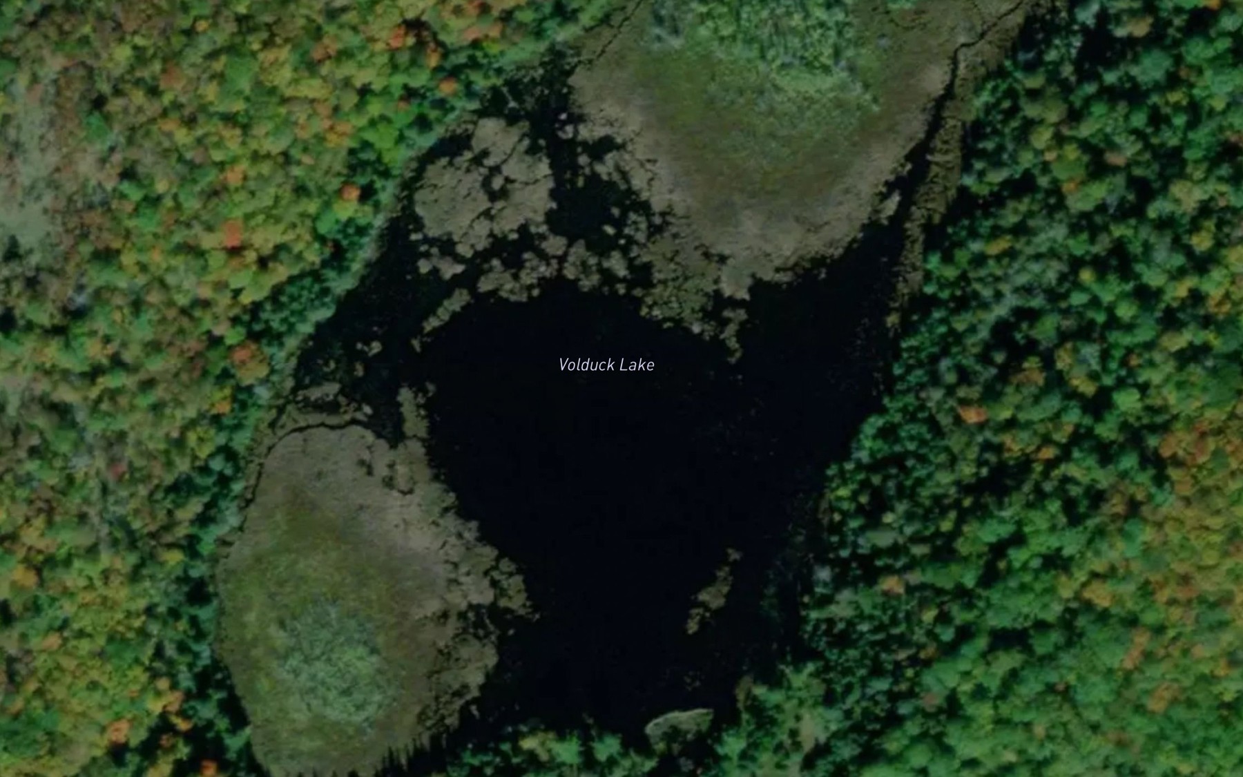 Satellite map of the Voldock Lake