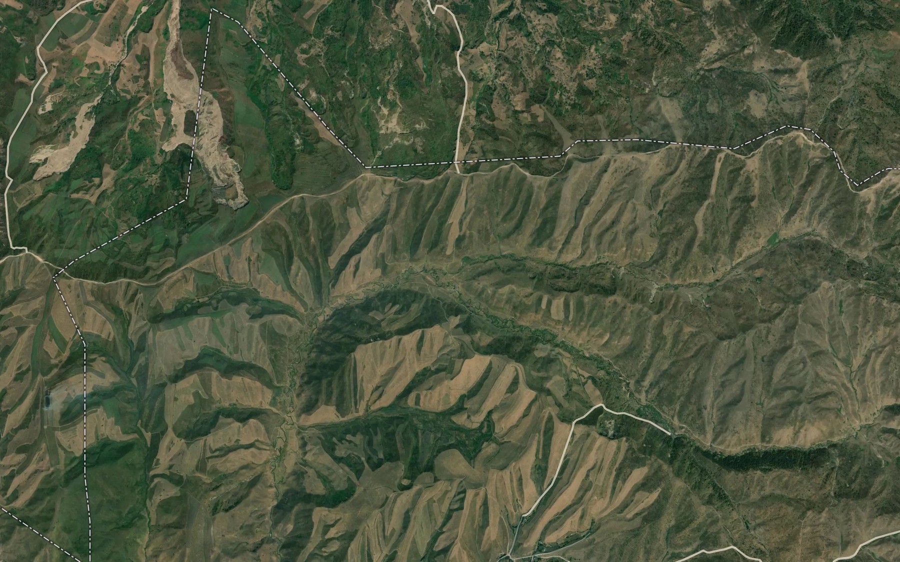 Satellite map of the Iyri-Suu