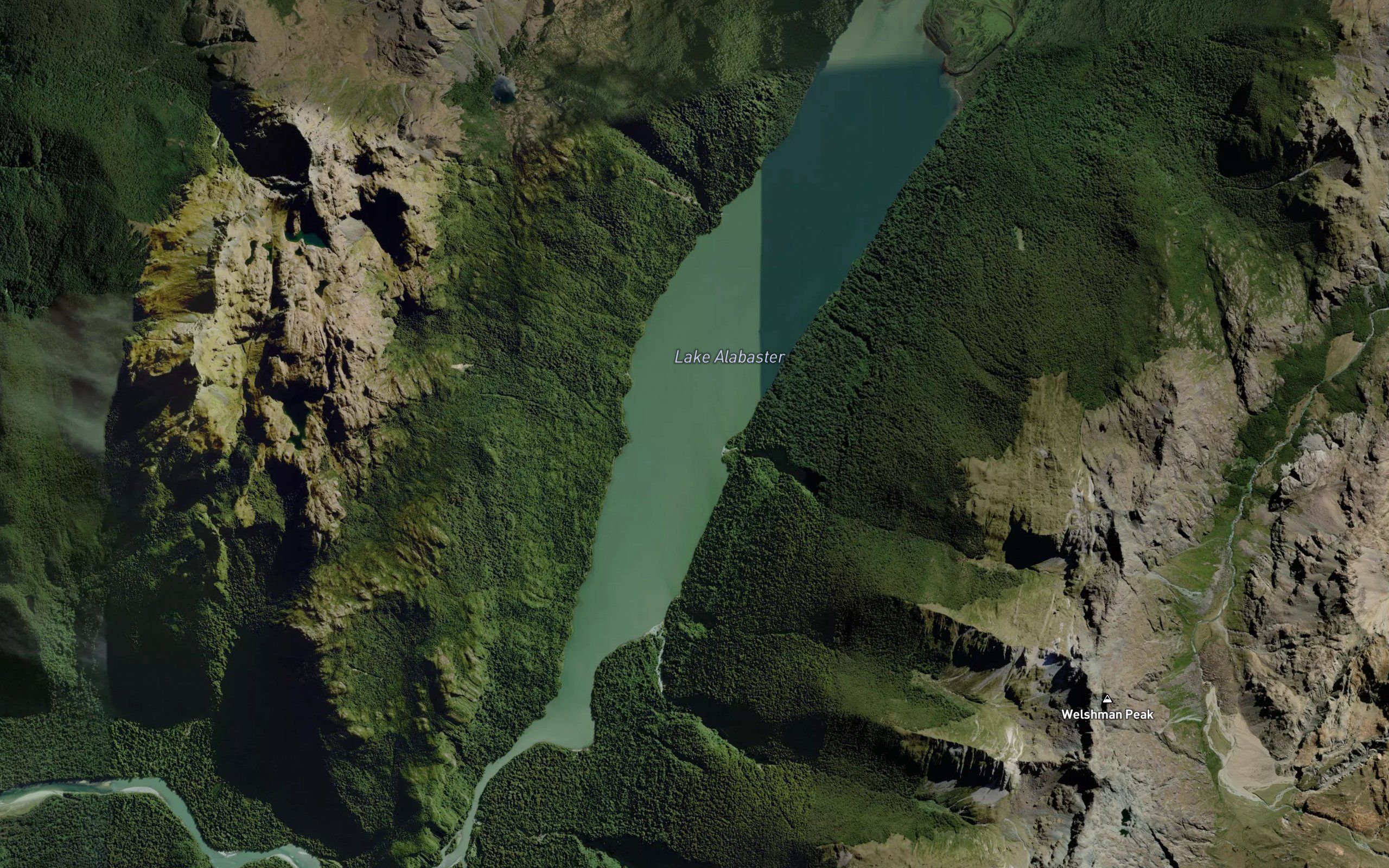 Lake Alabaster/Wawahi Waka