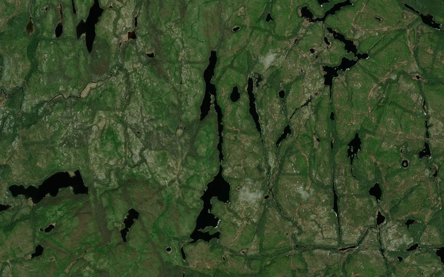 Satellite map of the Lac du Pavage