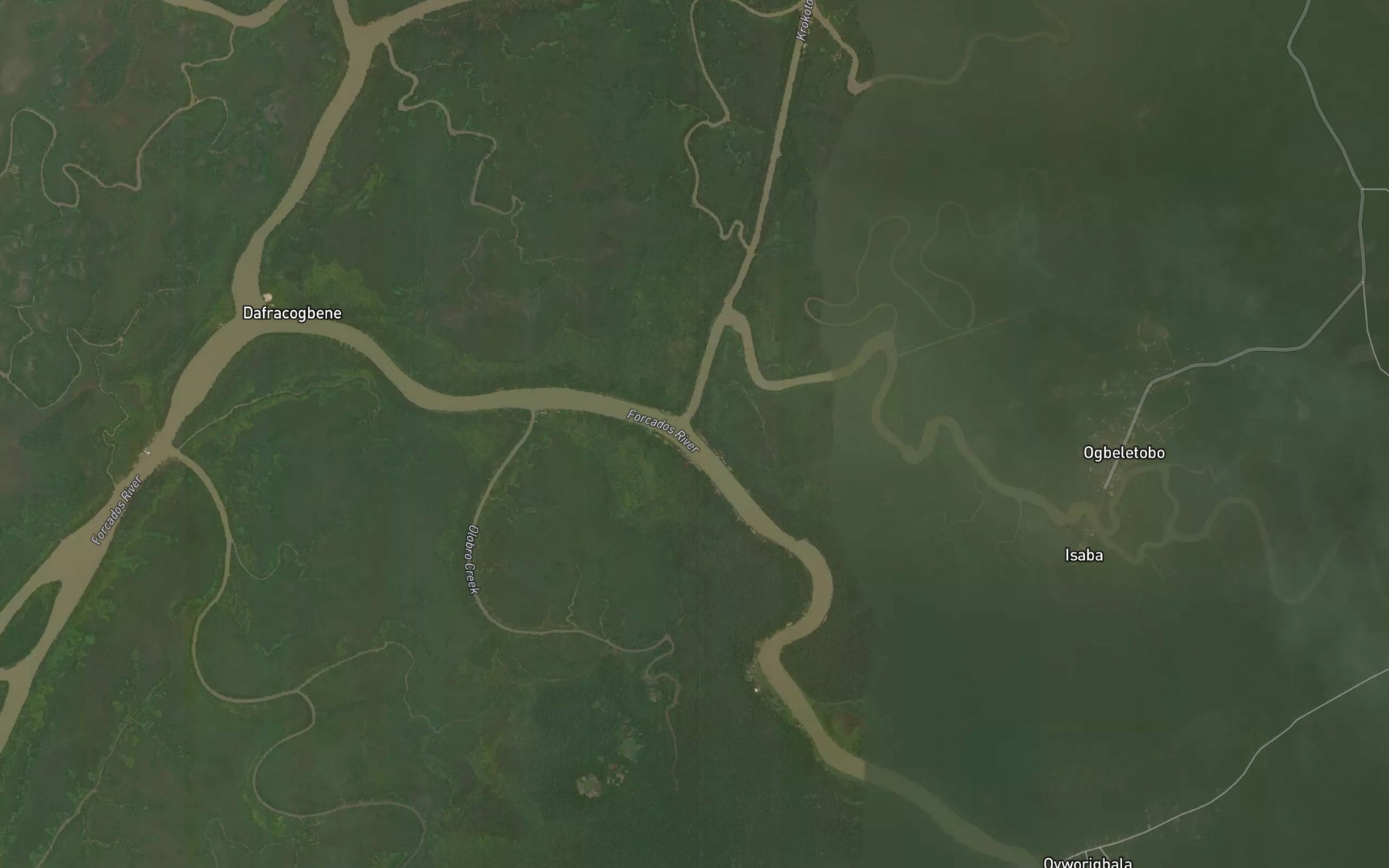 Satellite map of the Korokoto
