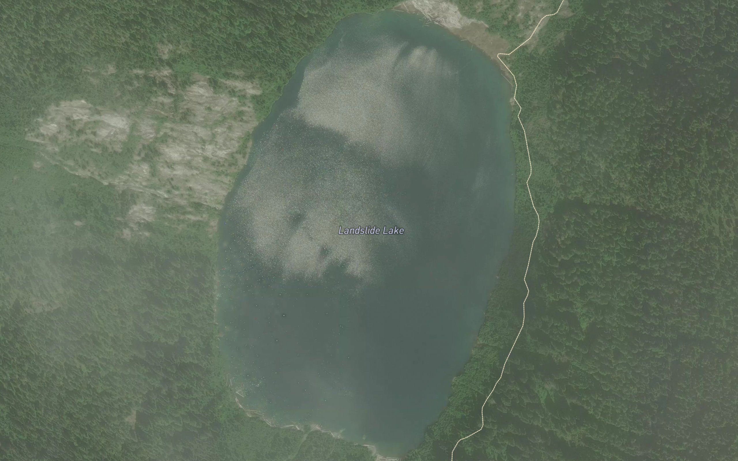 Landslide Lake