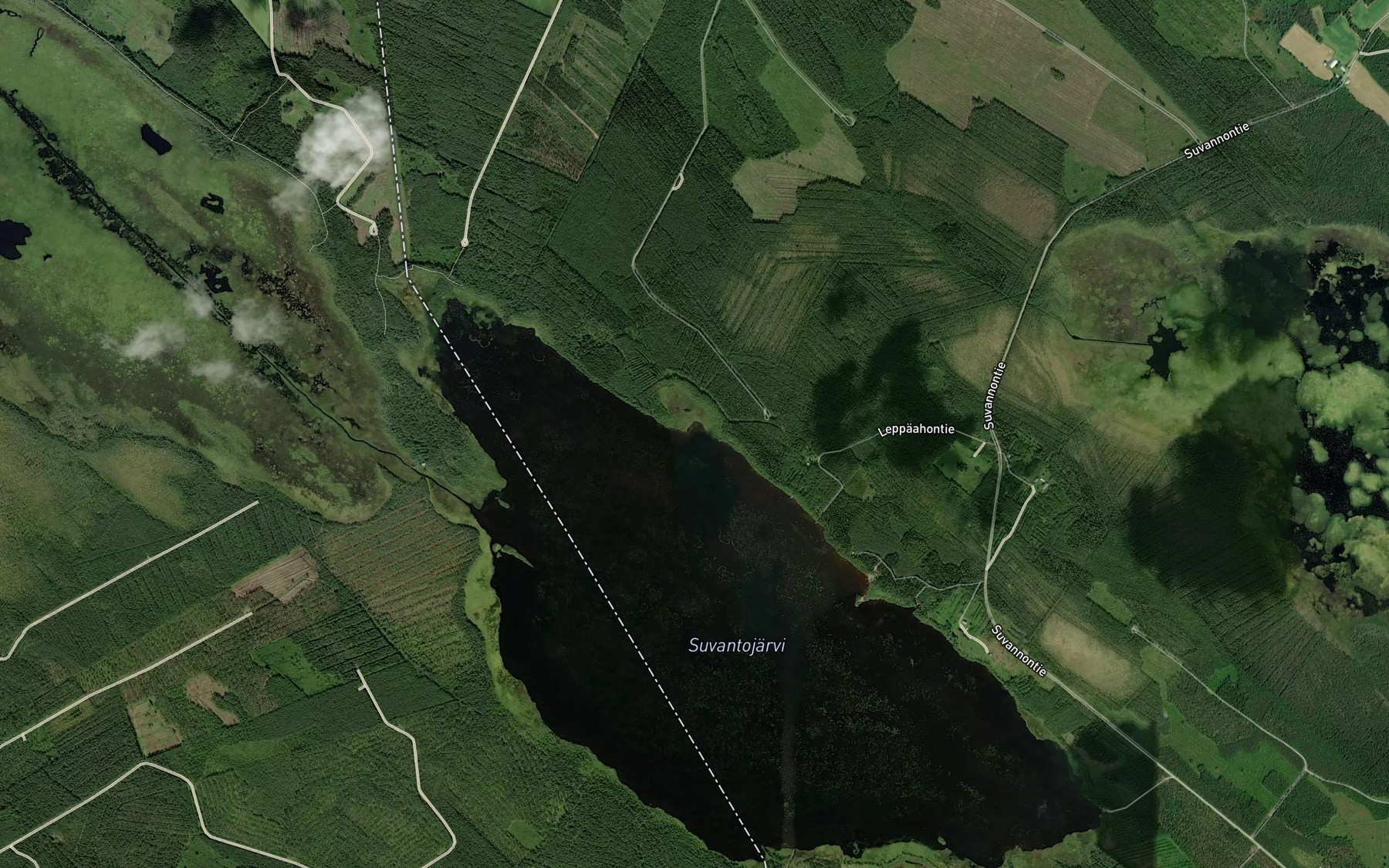 Satellite map of the Tulilahti