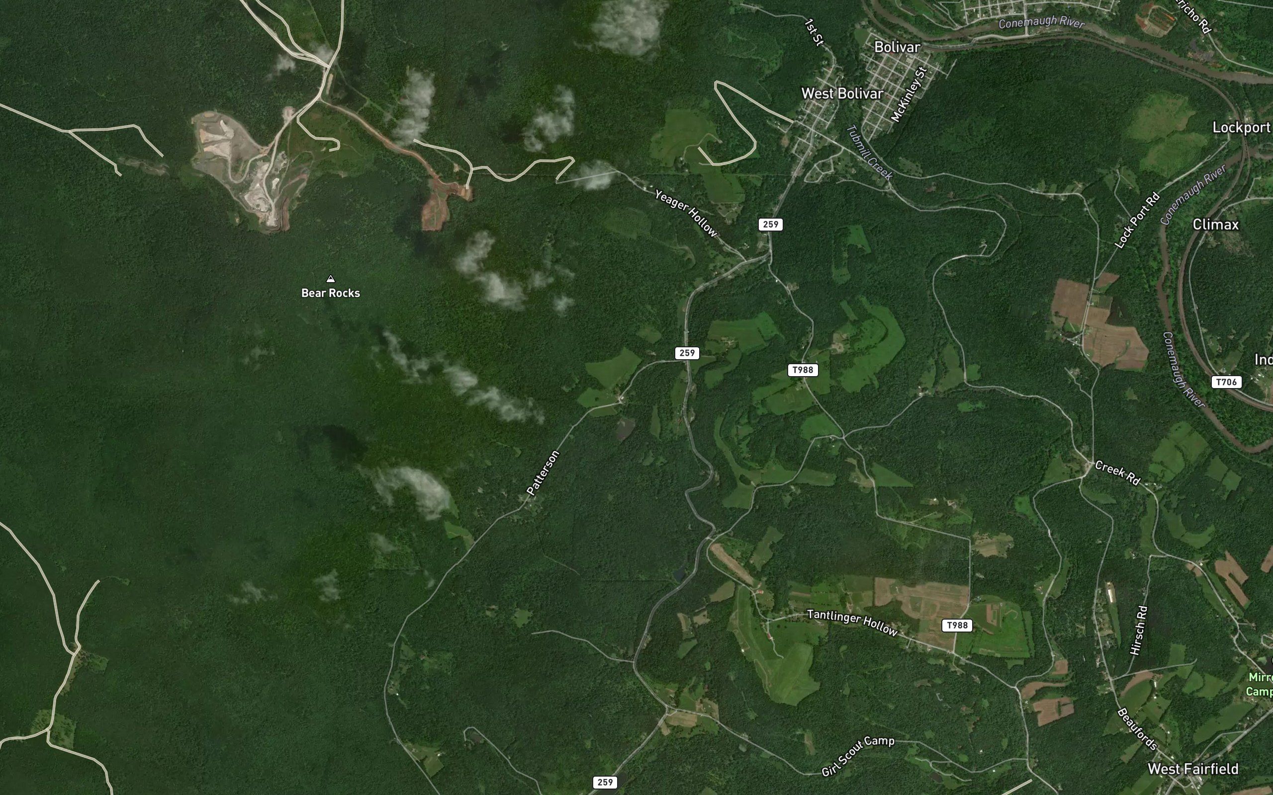 Bolivar Reservoir