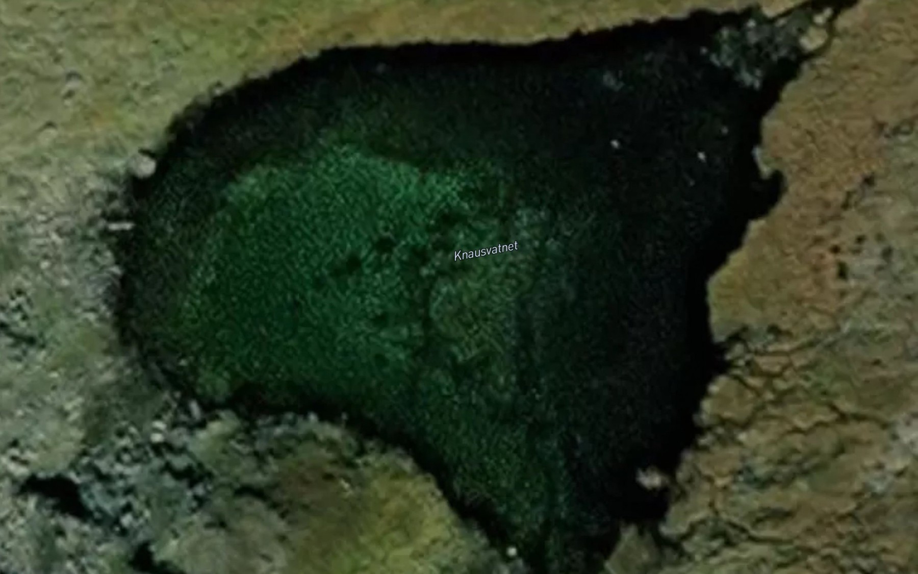 Satellite map of the Knausvatnet
