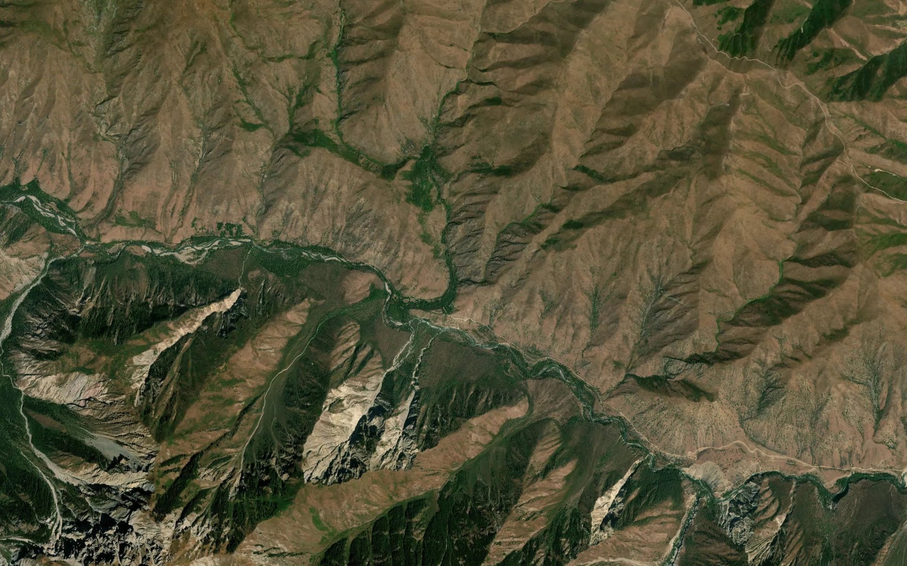 Satellite map of the Chon-Altalu