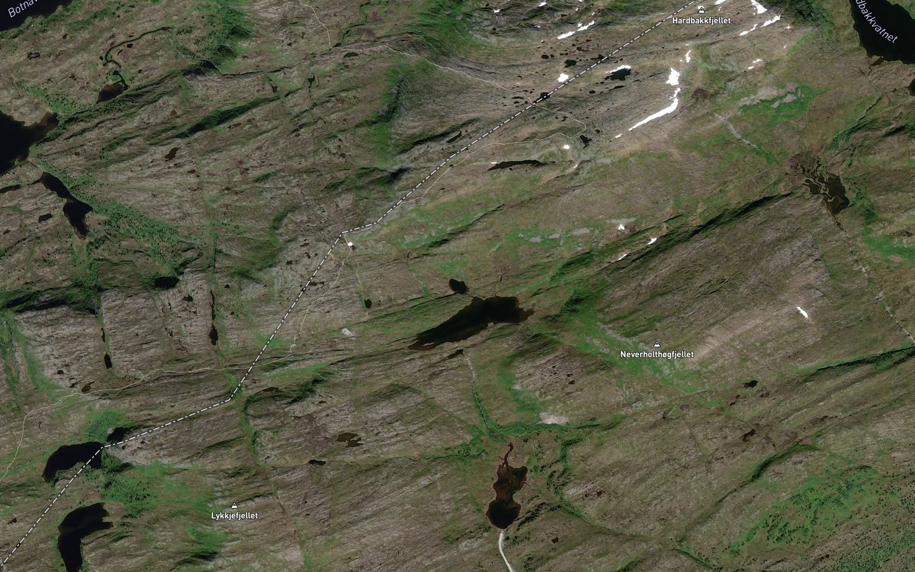 Satellite map of the Skaftskala