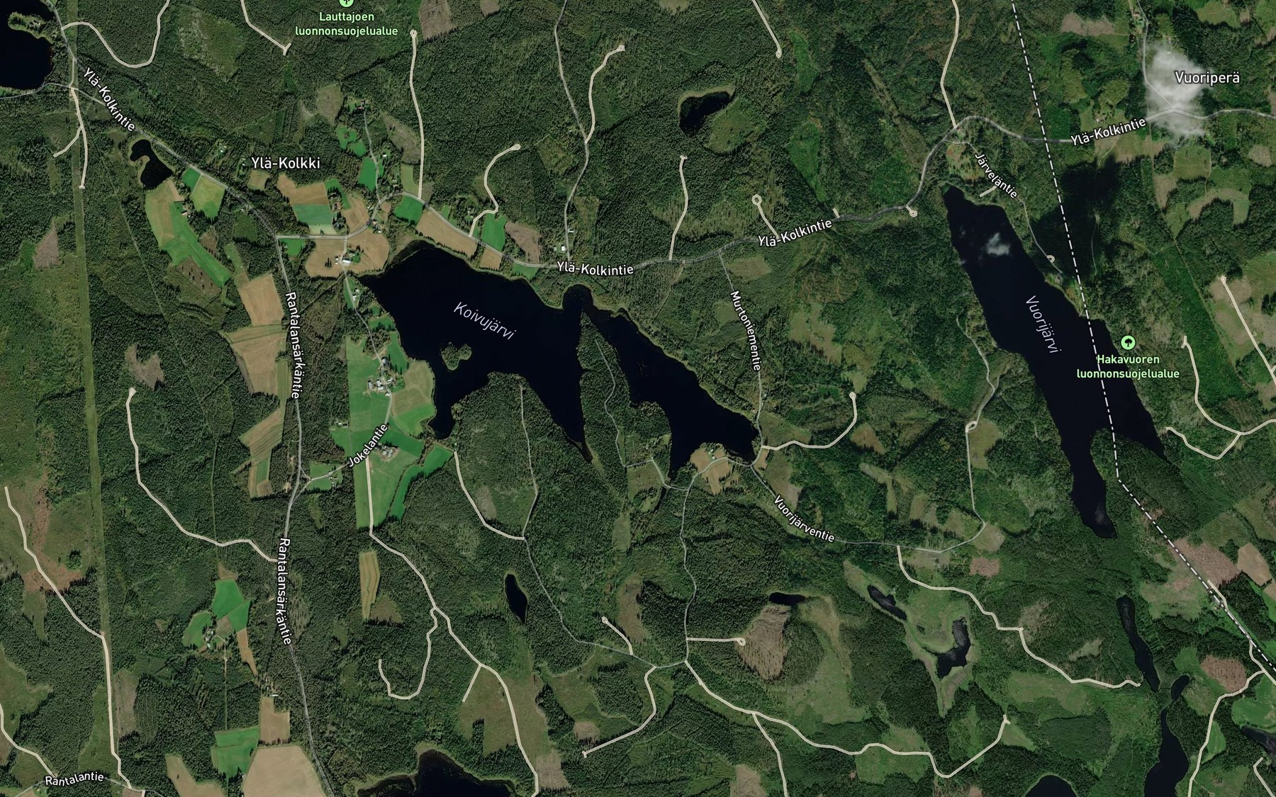 Satellite map of the Maijanlahti