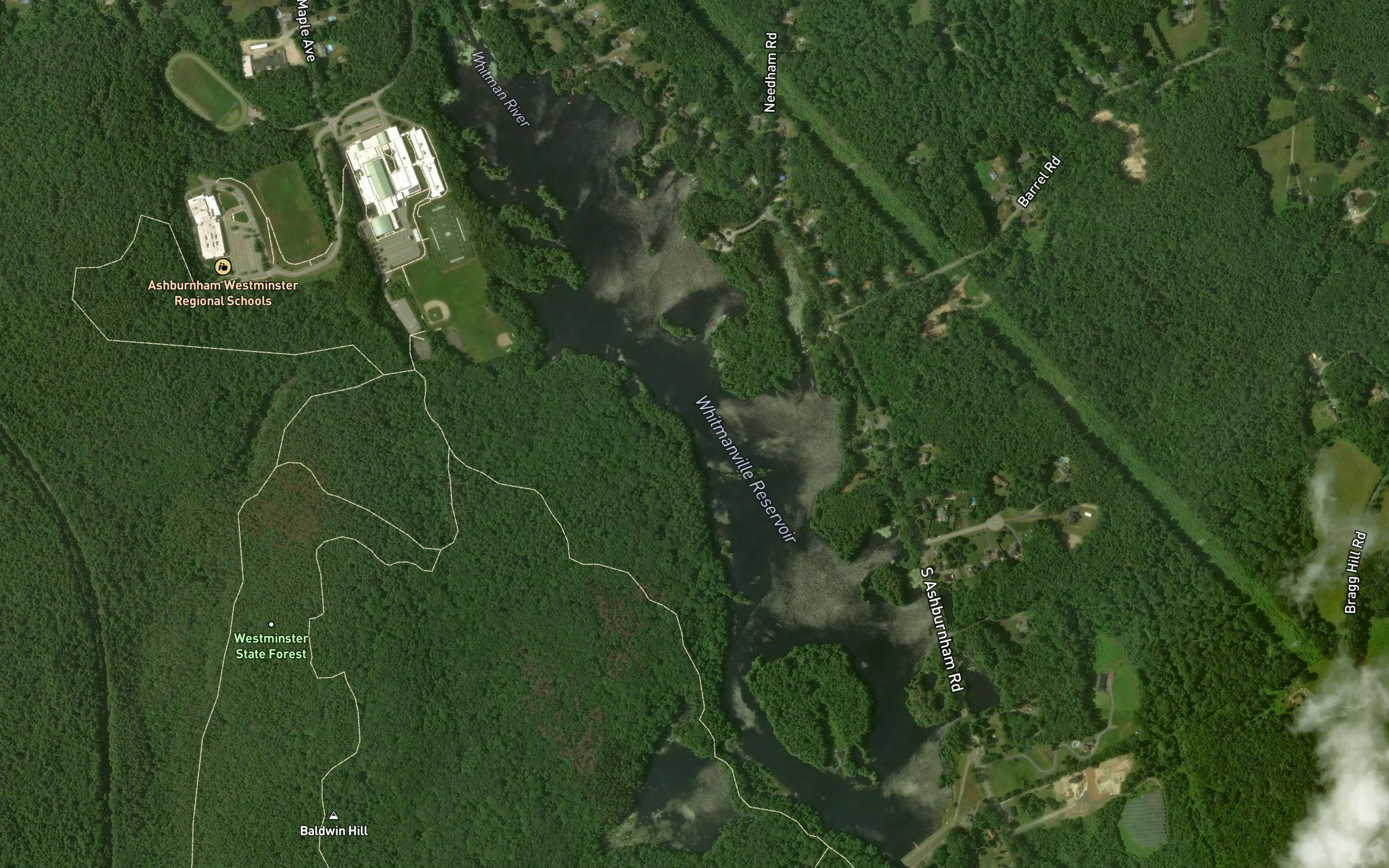 Whitmanville Reservoir