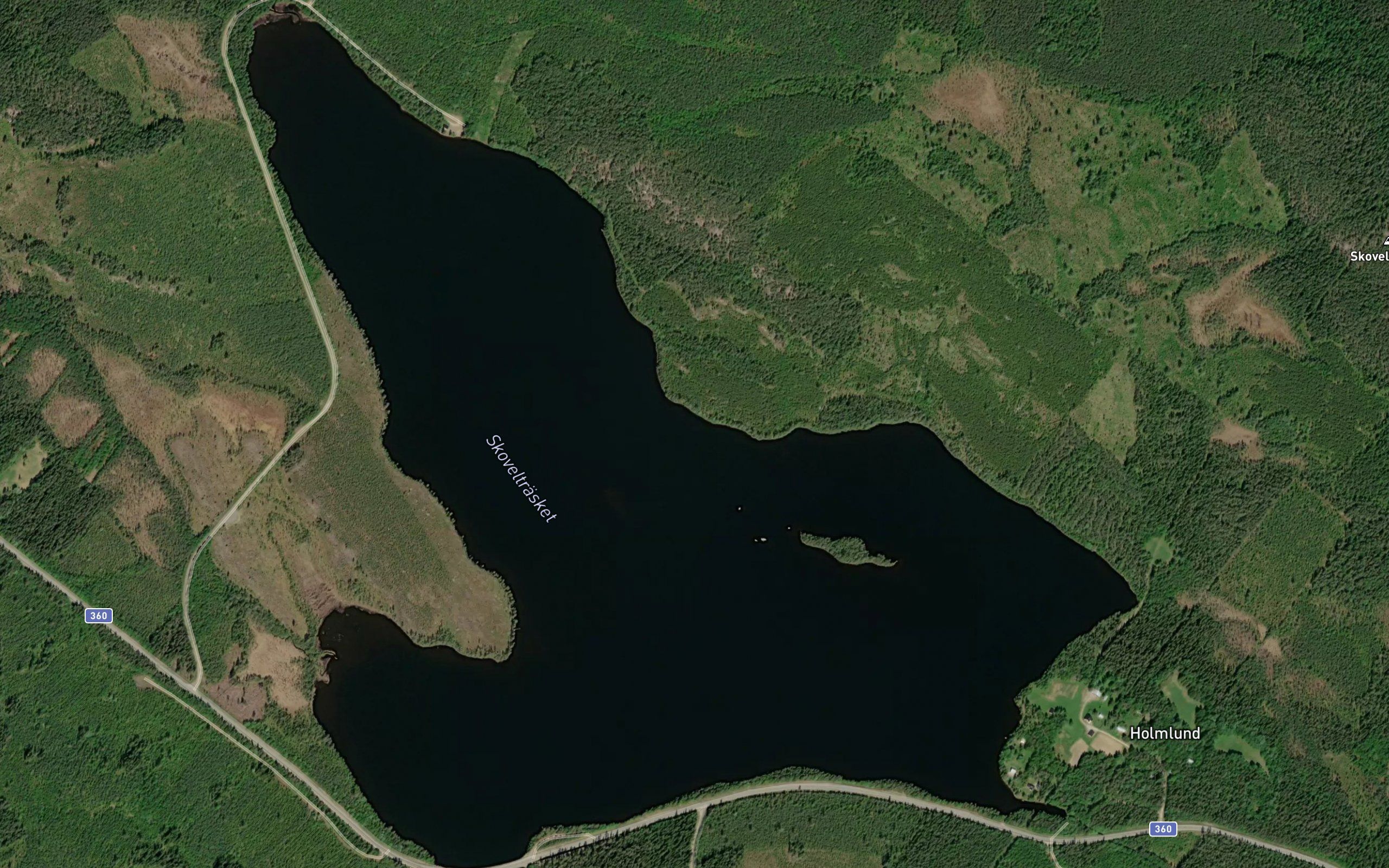 Skoveltrask
