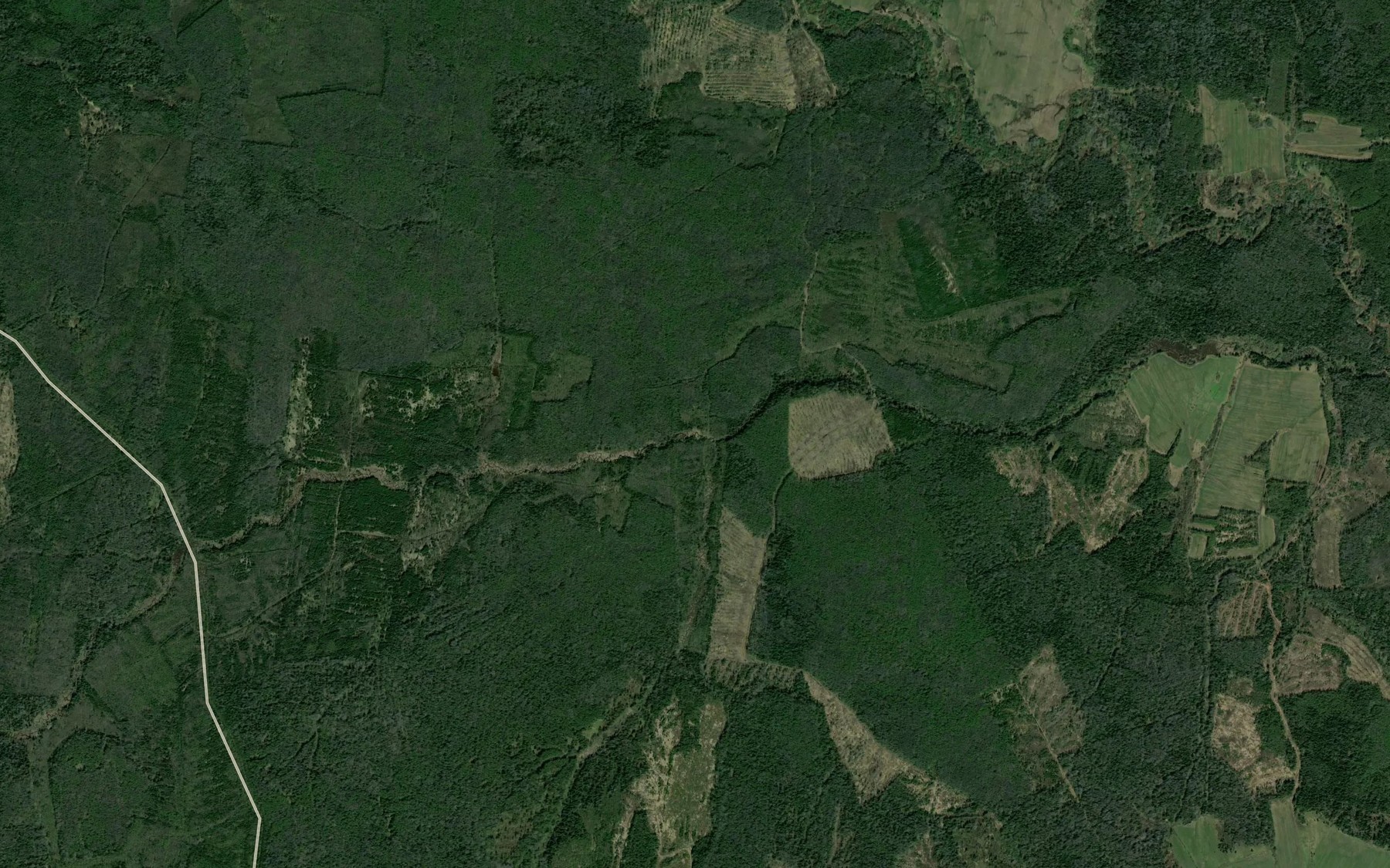 Satellite map of the Kusovka