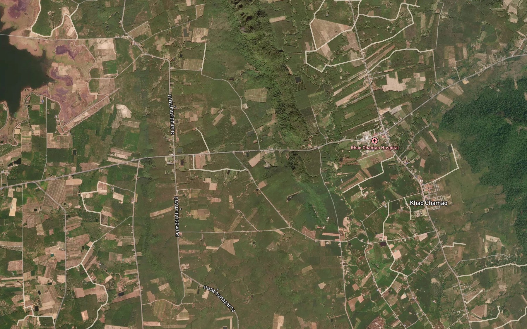 Satellite map of the Nong Nok Khao