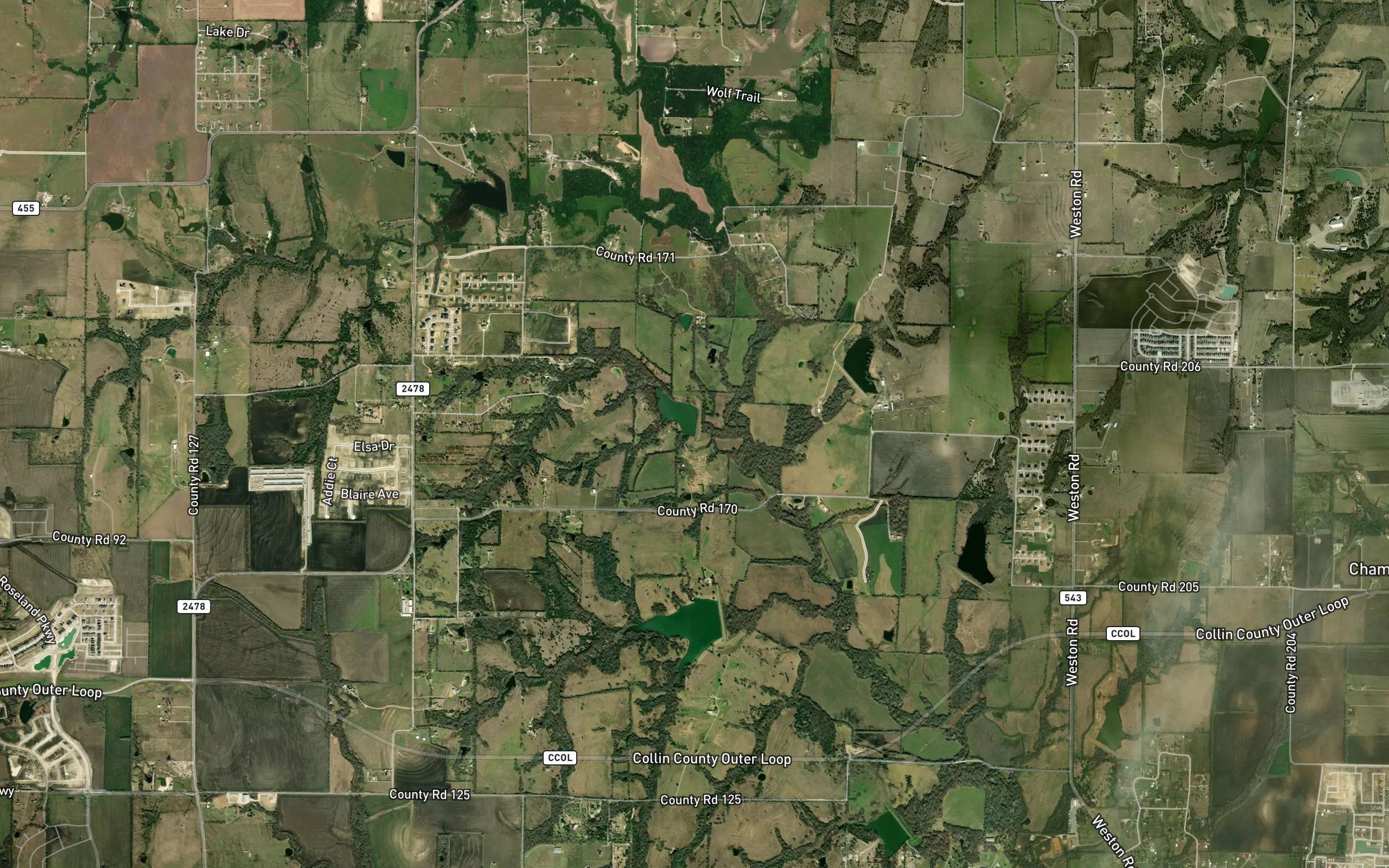 Soil Conservation Service Site 9 Reservoir