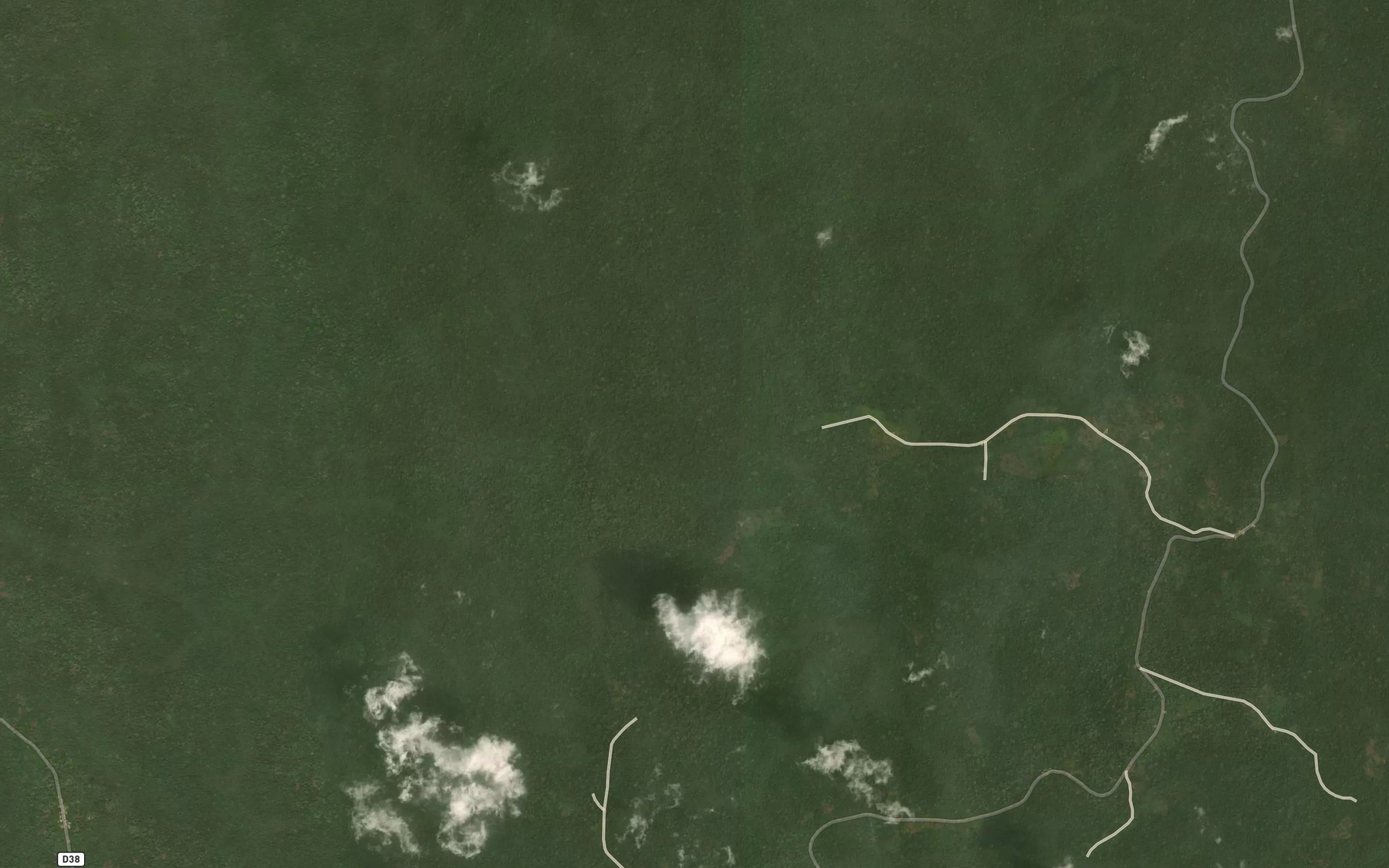 Satellite map of the Woa