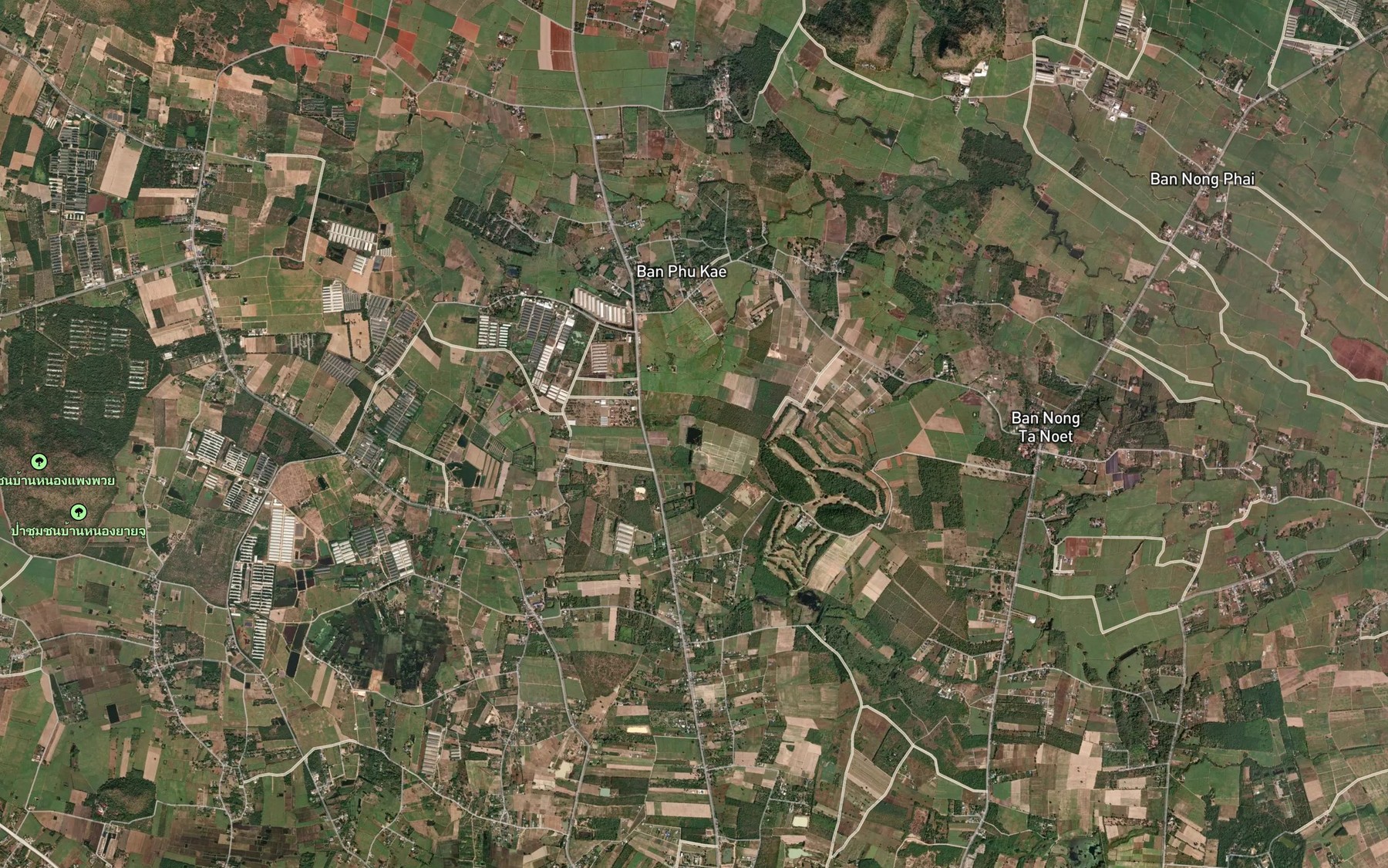 Satellite map of the Sa Nam Ban Phu Khae