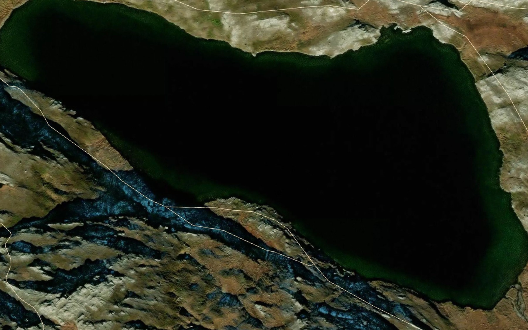 Satellite map of the Brattskarvtjorna,fremre