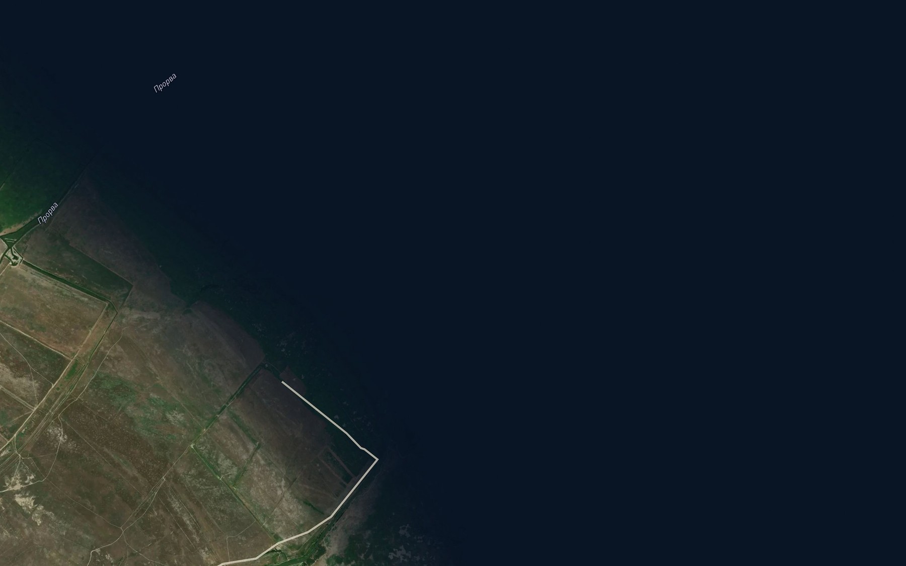 Satellite map of the Levyy Banok