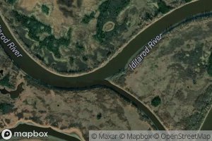 Satellite map of the Big Yetna River