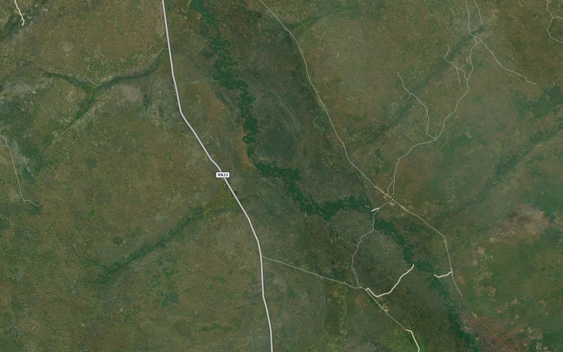 Satellite map of the Luvumbi