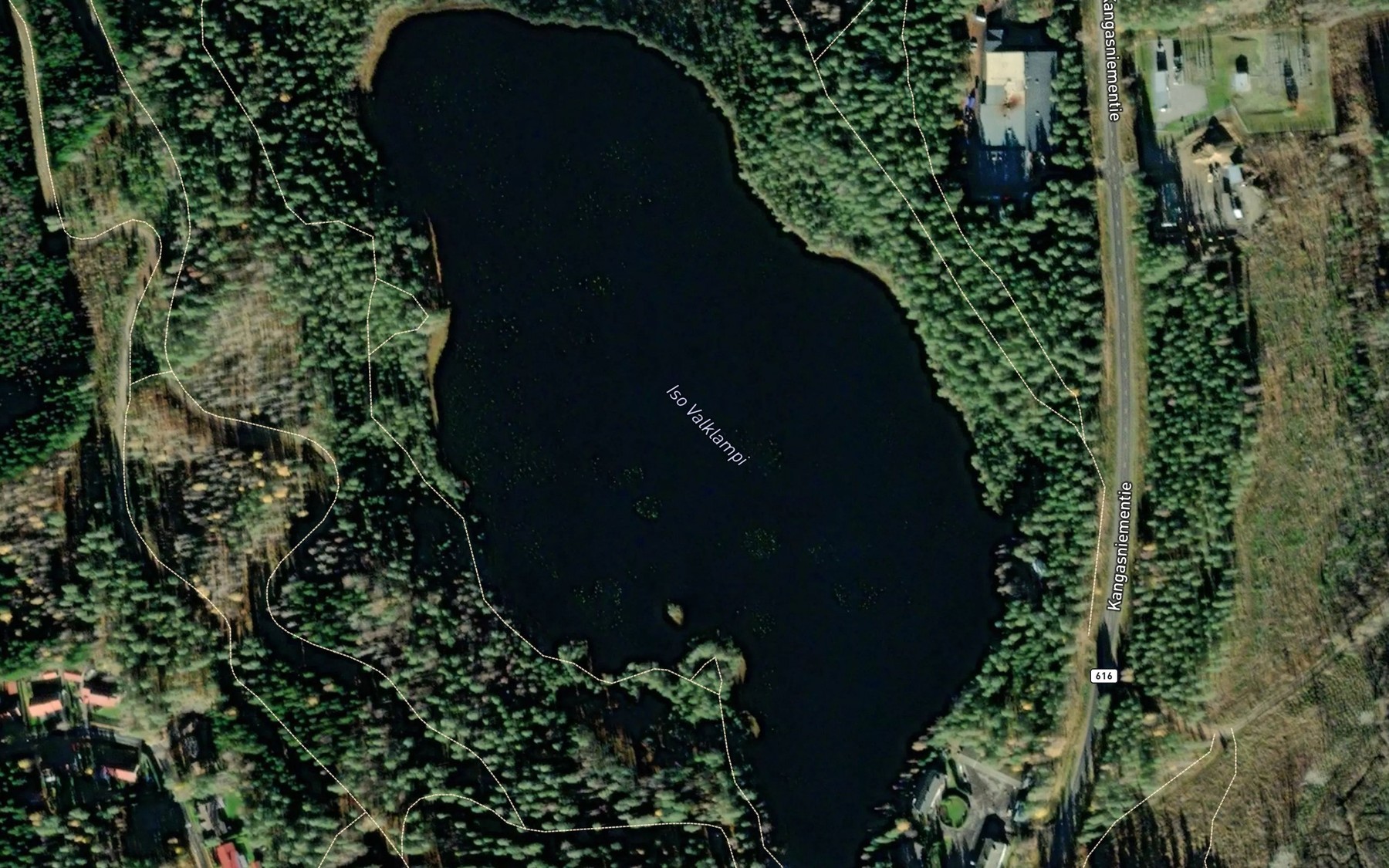 Satellite map of the Iso Valklampi