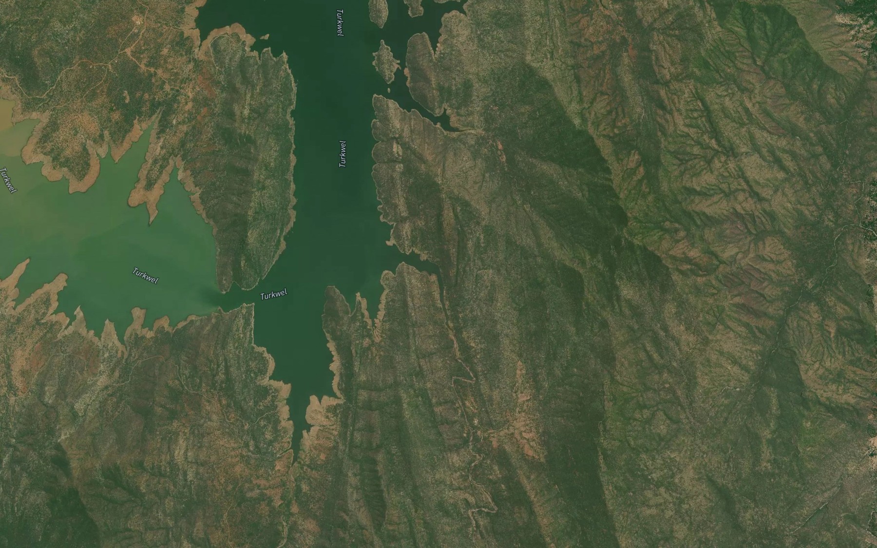 Satellite map of the Endogh