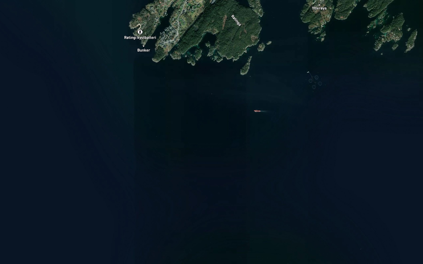 Satellite map of the Flui