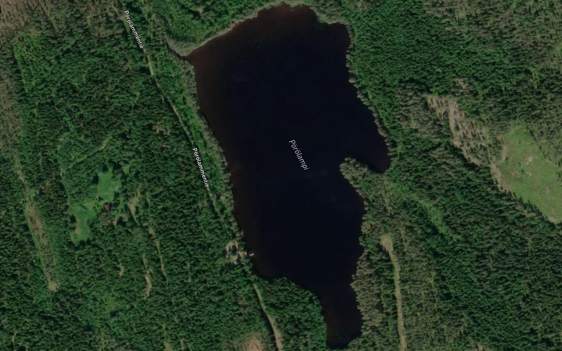 Satellite map of the Porolampi