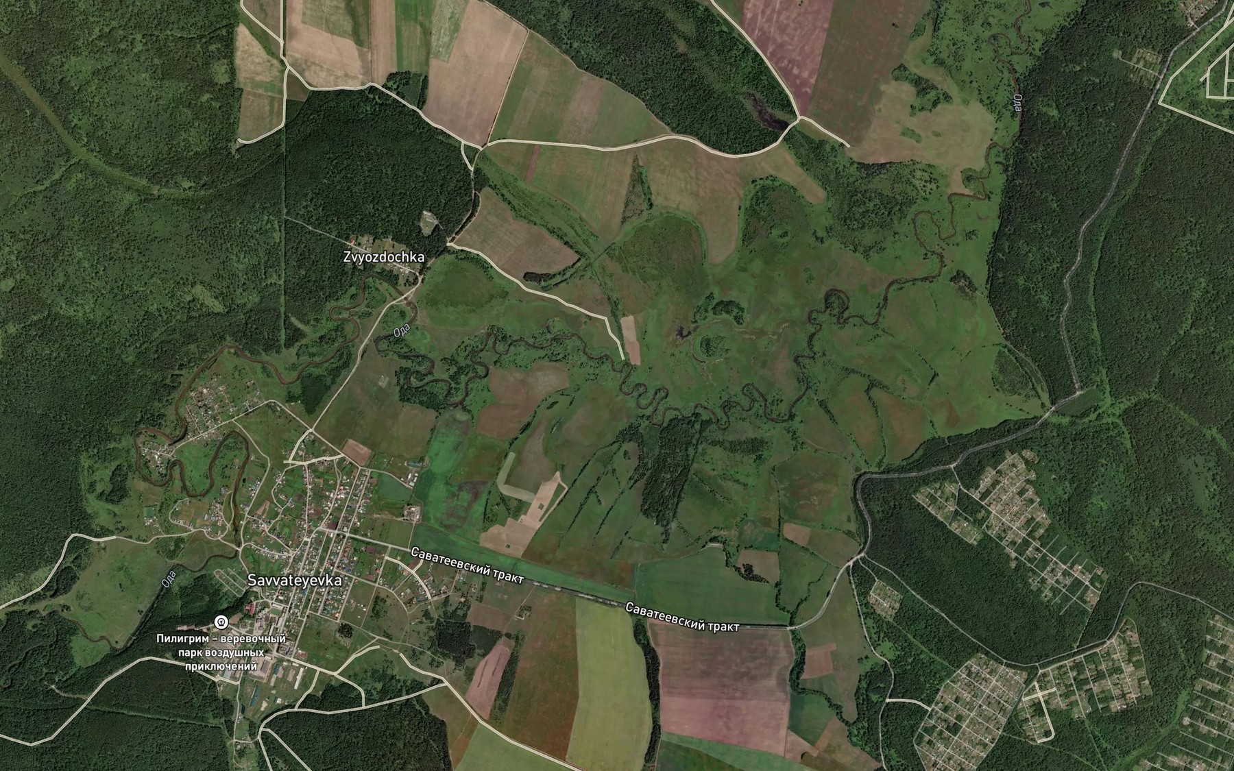 Satellite map of the Antonov
