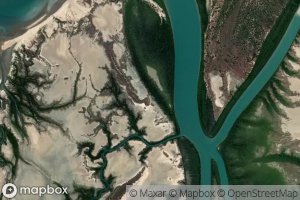 Satellite map of the Van Diemen Inlet