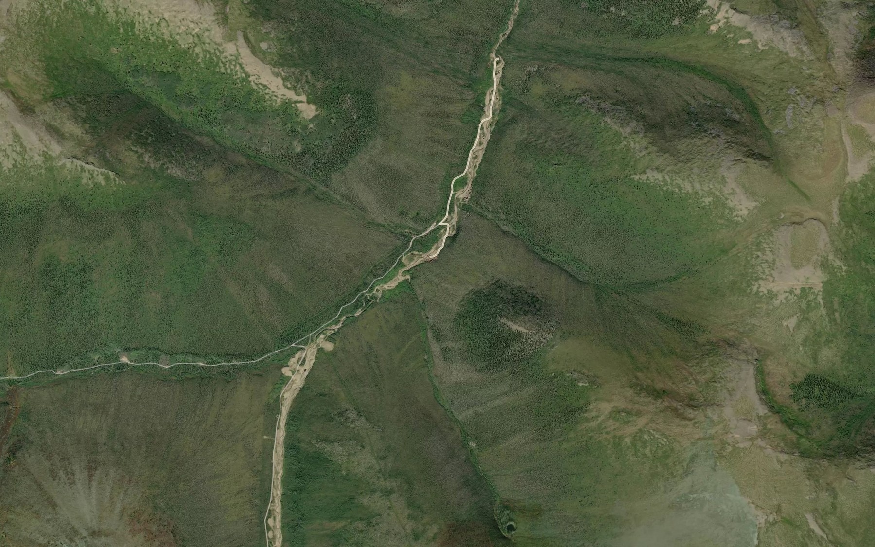 Satellite map of the Bender Pup