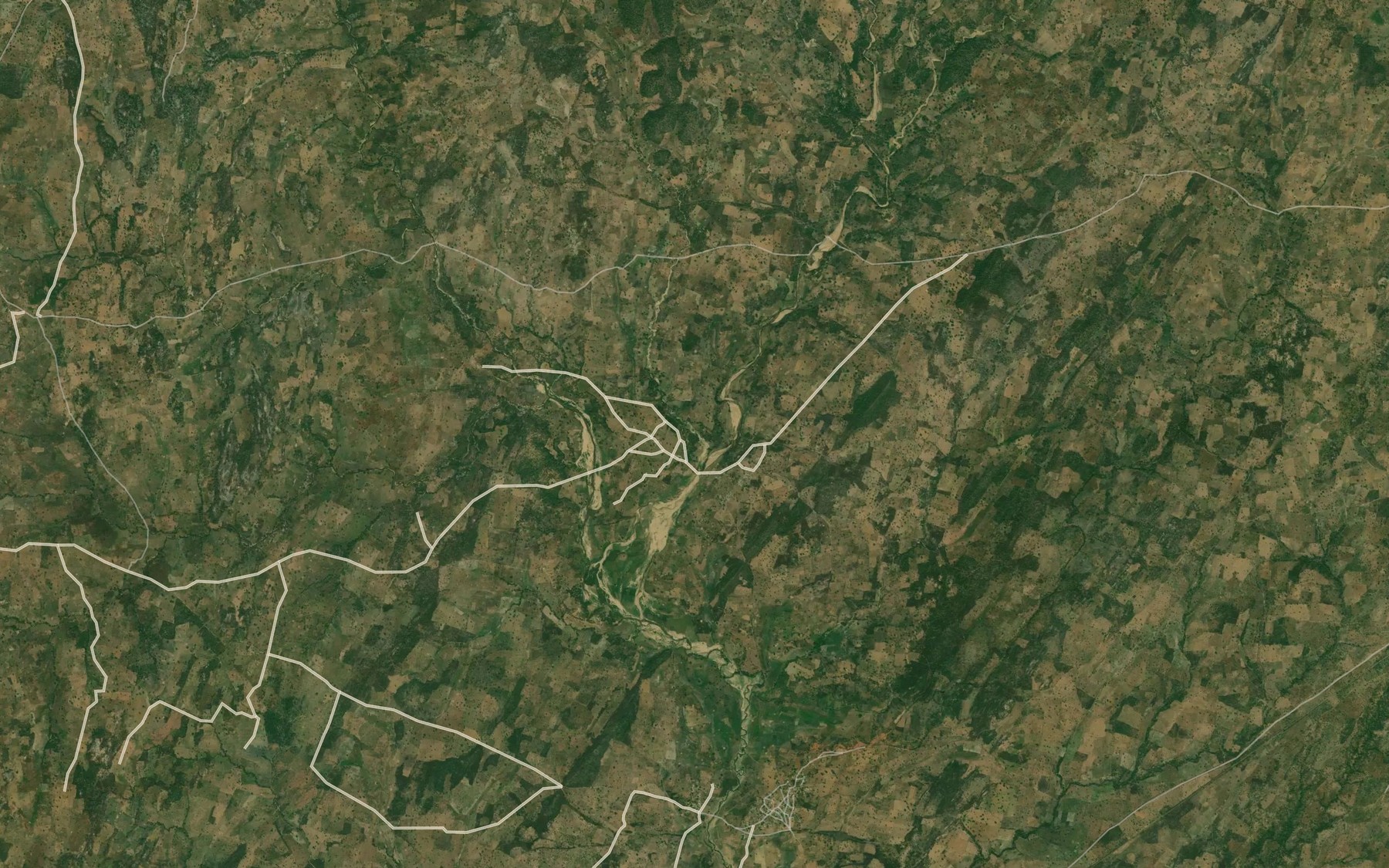 Satellite map of the Yaro Baba