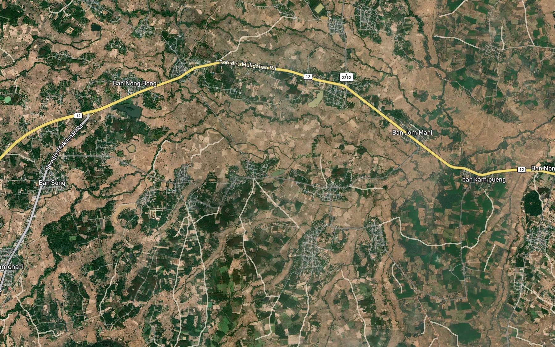 Satellite map of the Nong Luang
