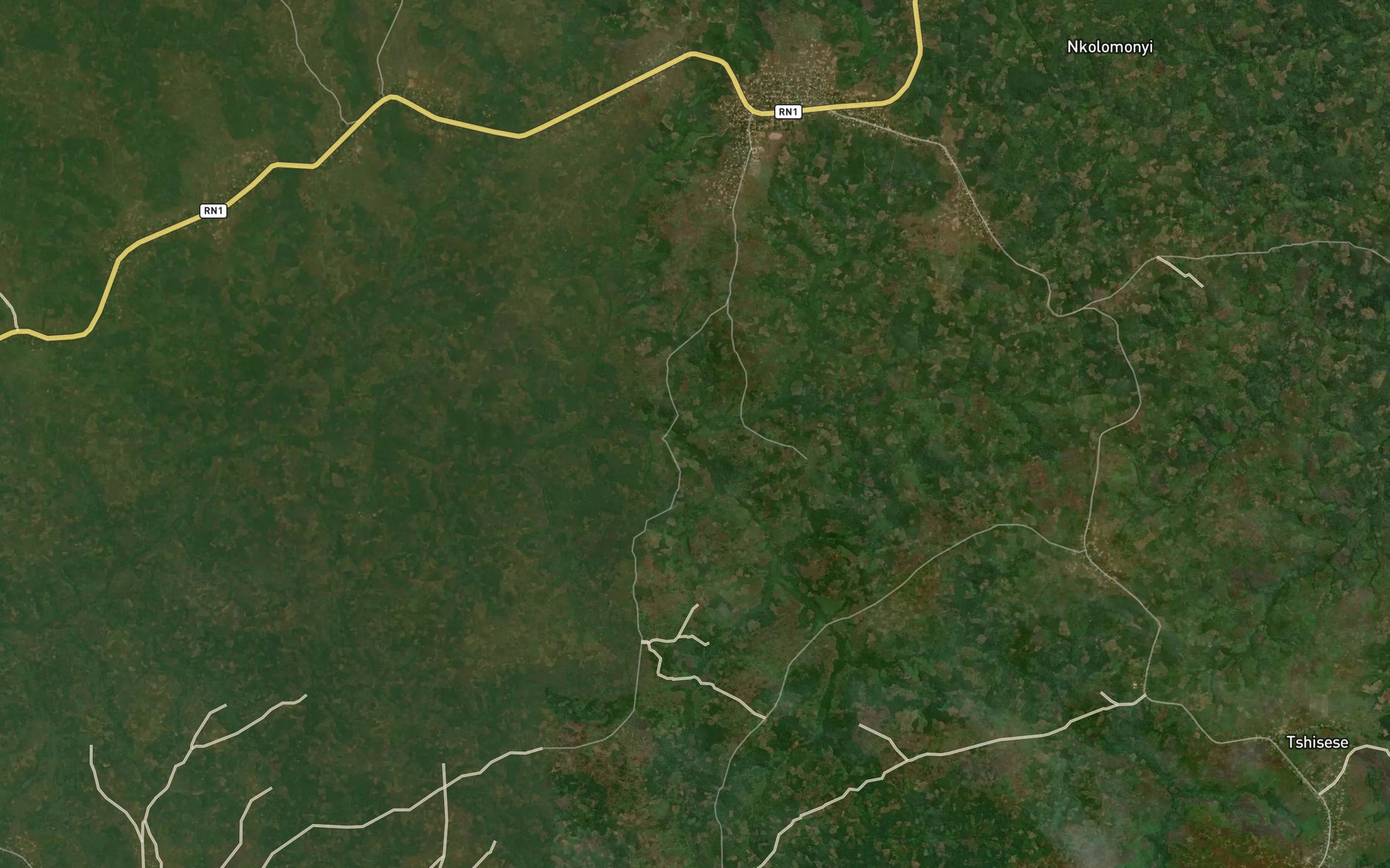 Satellite map of the Matenga
