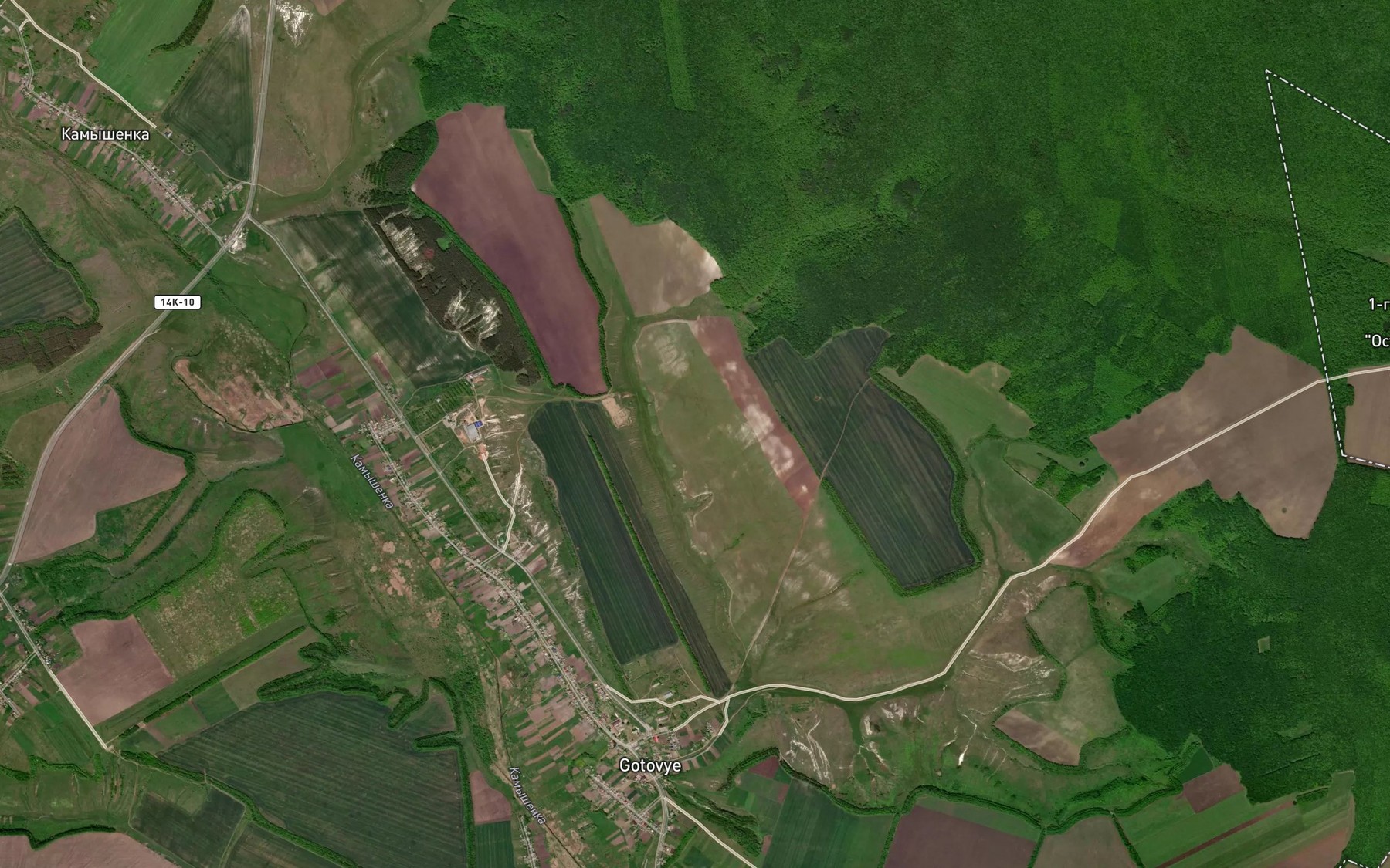 Satellite map of the Balka Tatarskiy Log