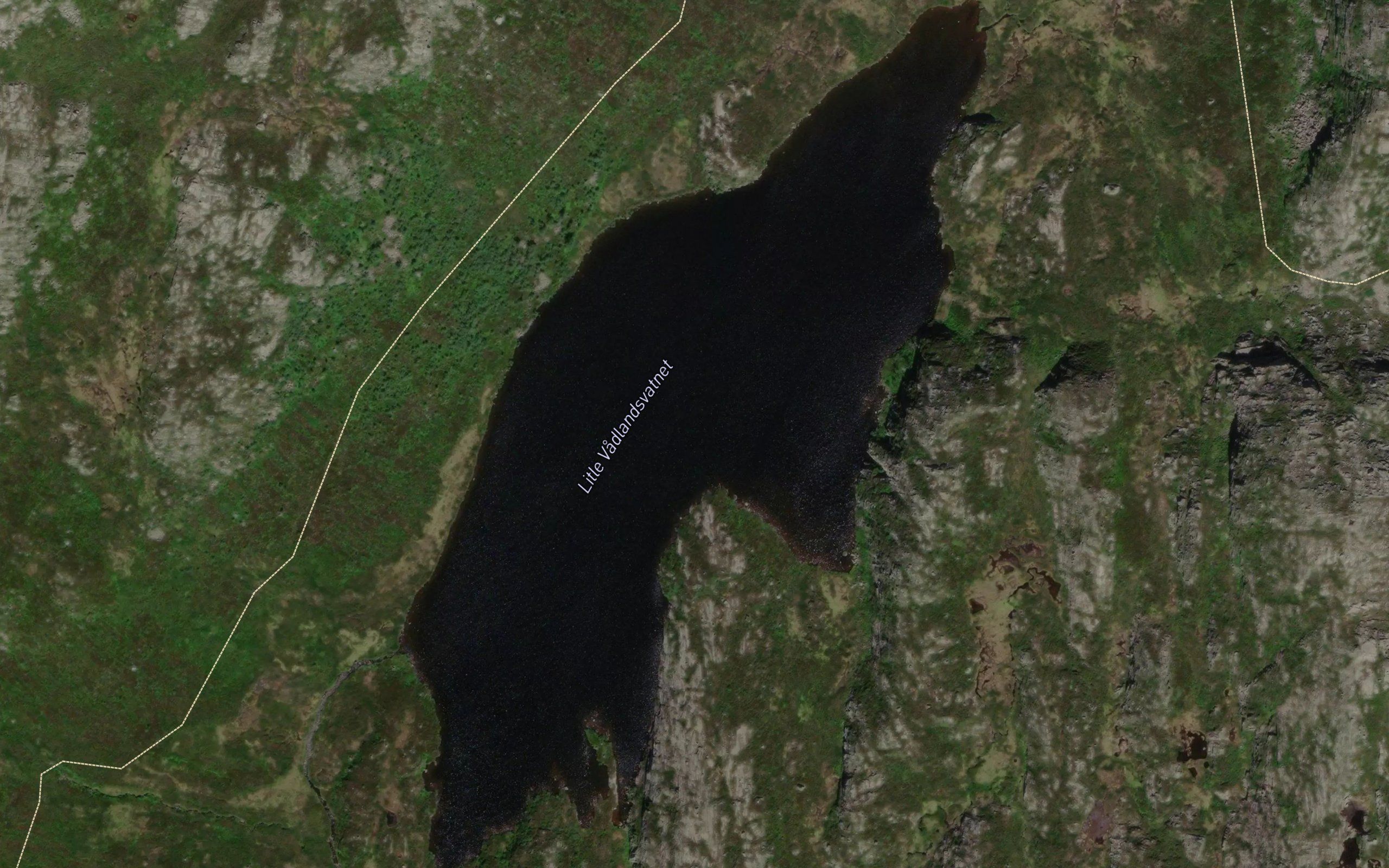 Vadlandsvatnet,litle