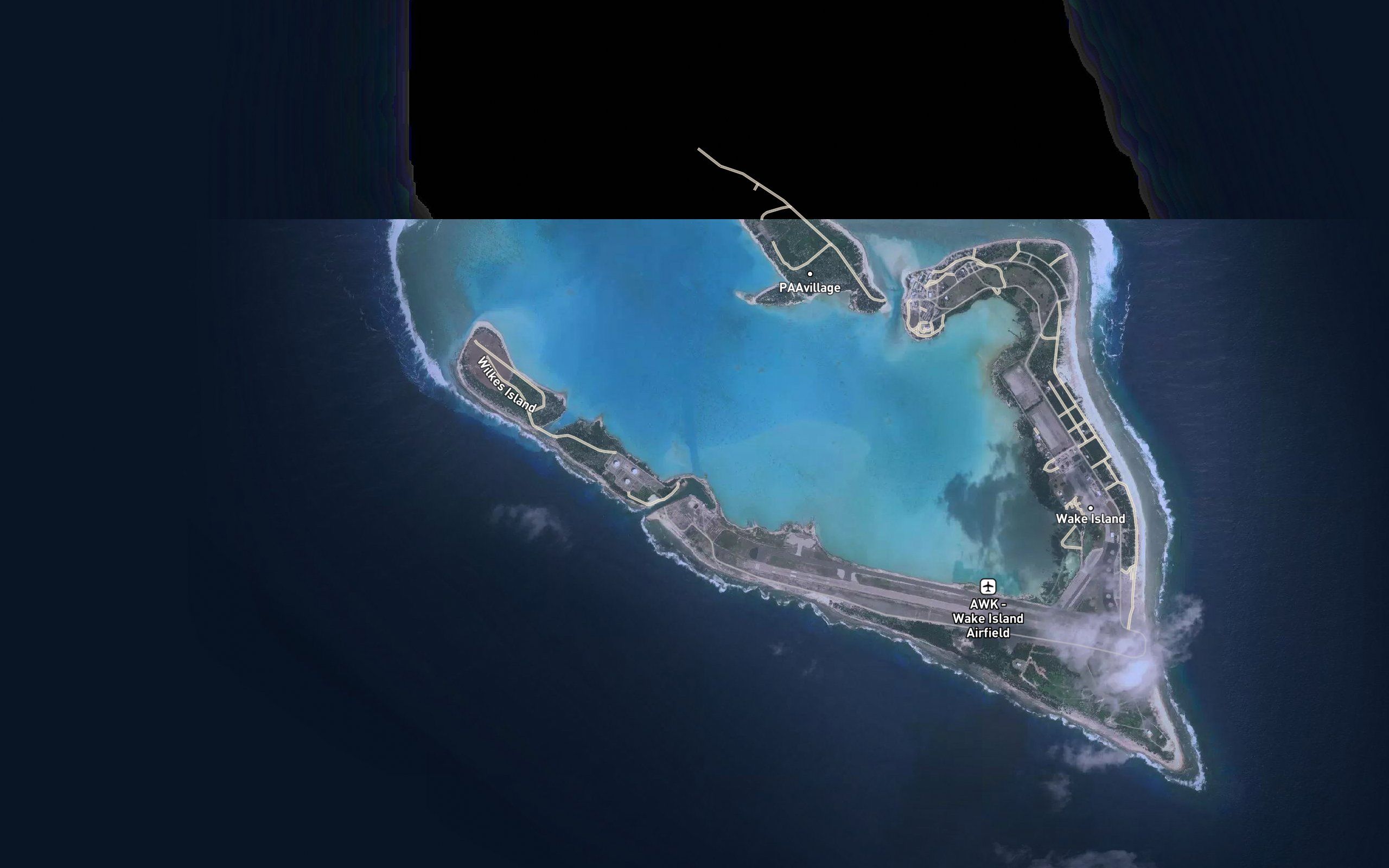 Dredged Submarines Channel