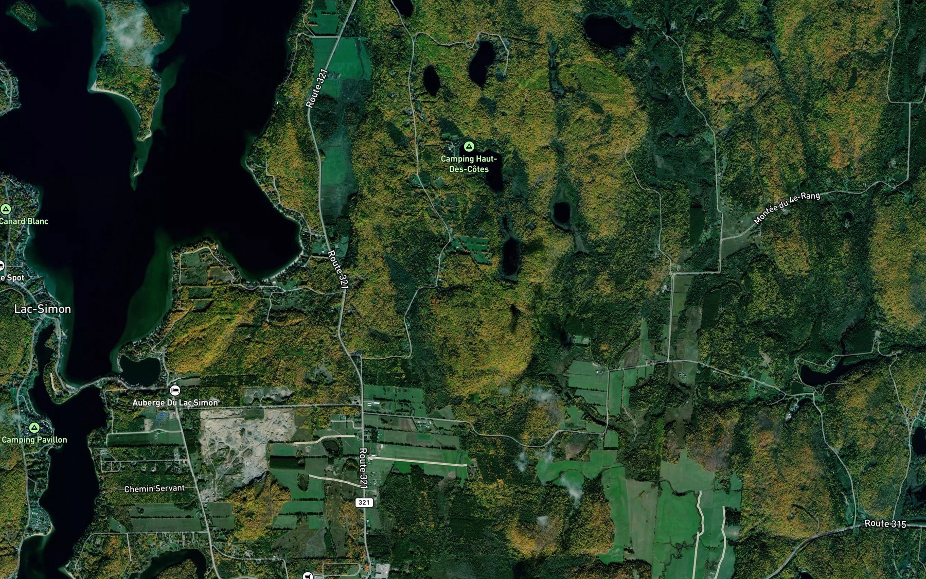 Satellite map of the Source des Fees