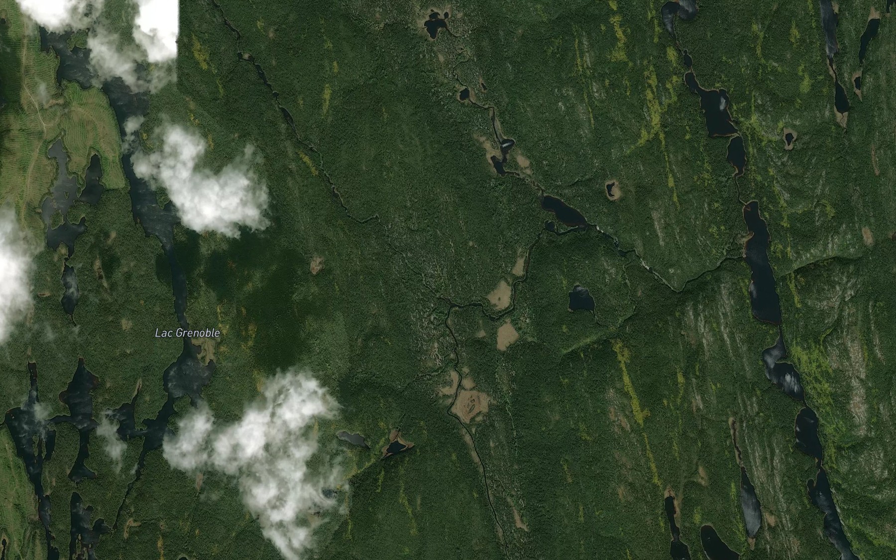Satellite map of the Ruisseau du Limon