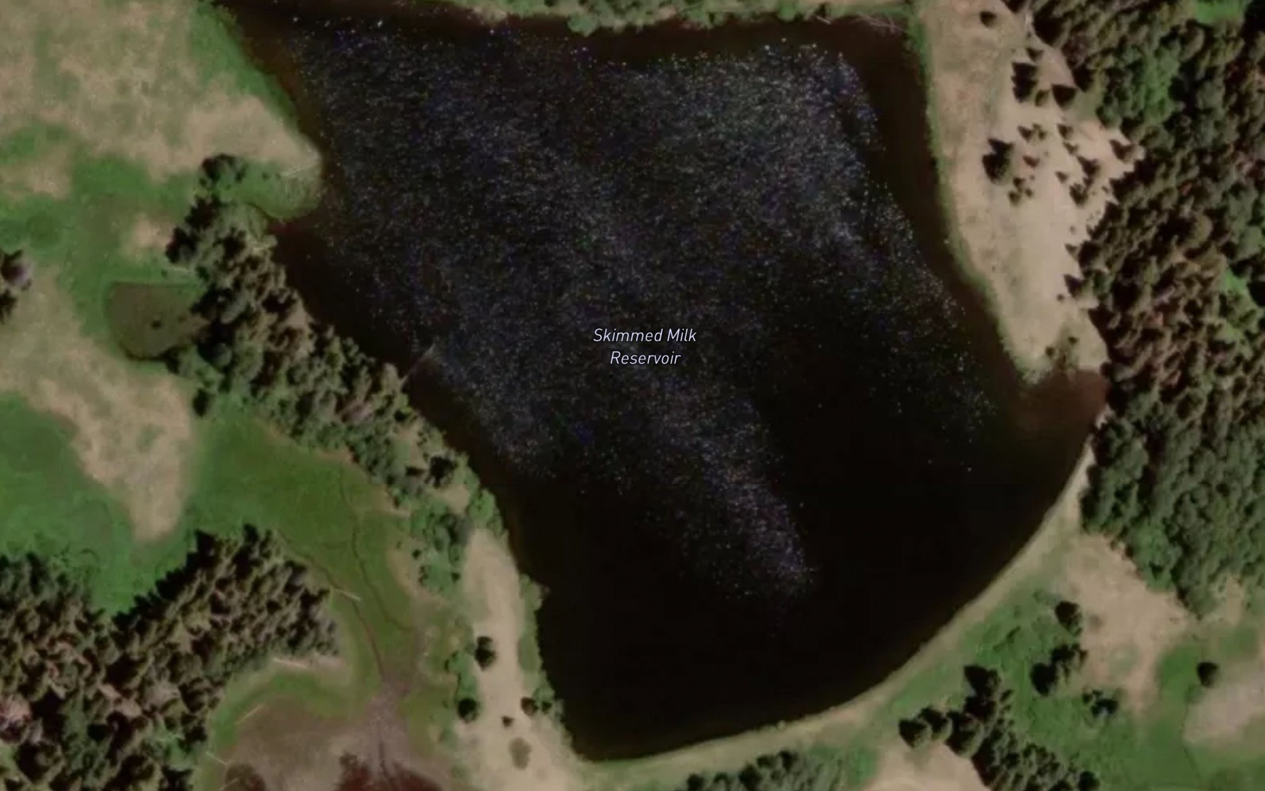 Satellite map of the Skimmed Milk Reservoir