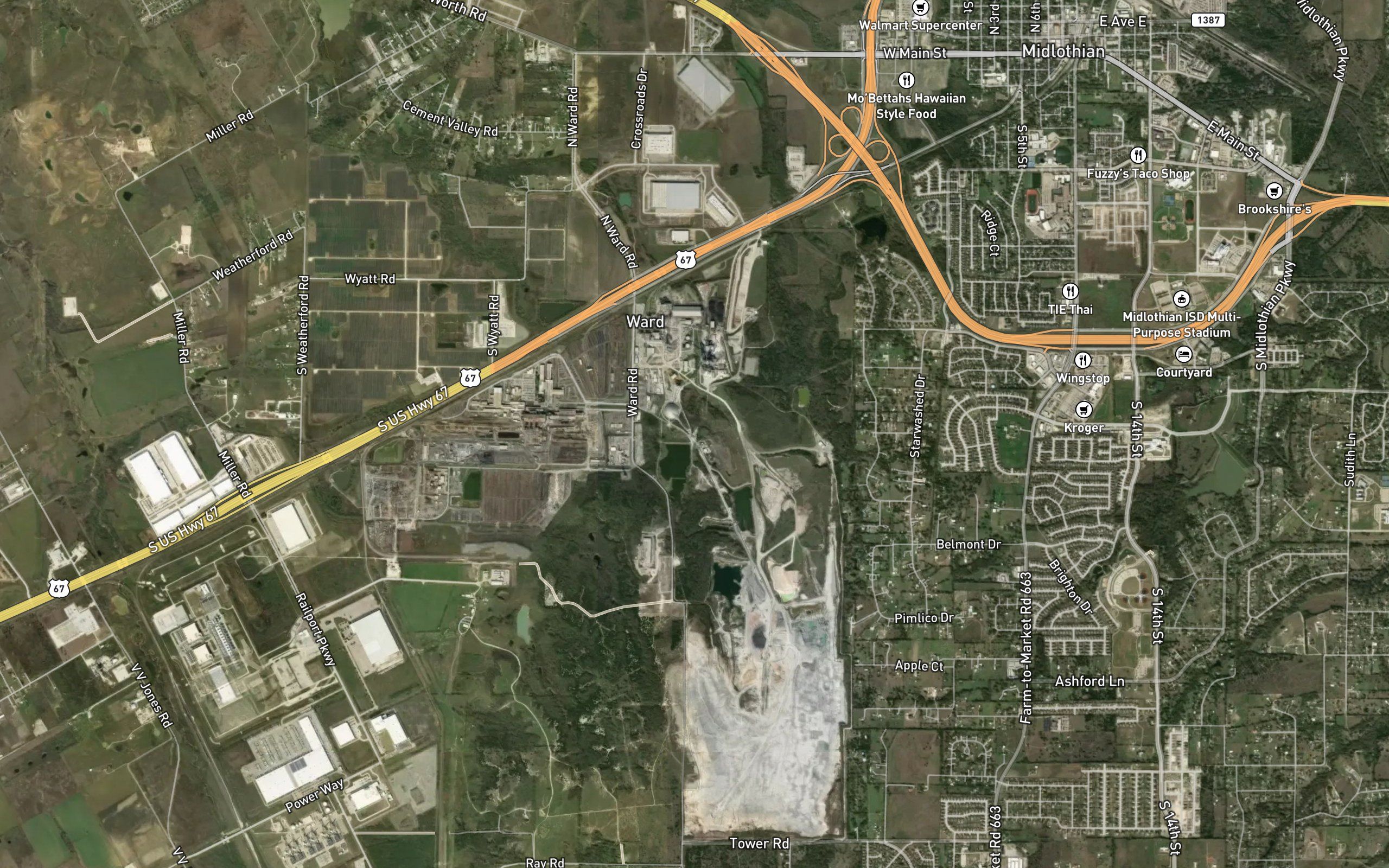 Cement Plant Lake