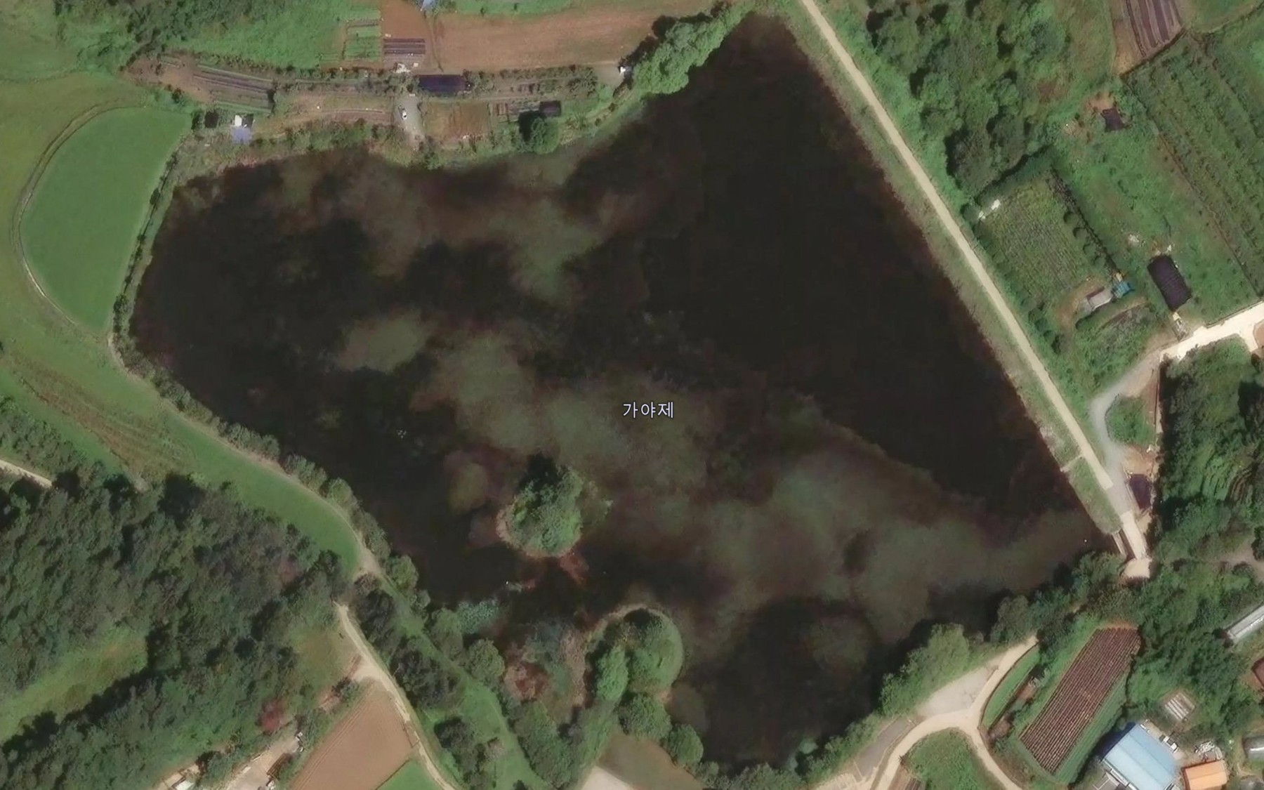 Satellite map of the Gayaje