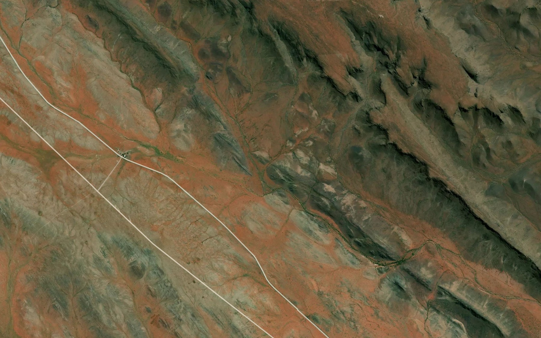 Satellite map of the Piekniekkloof