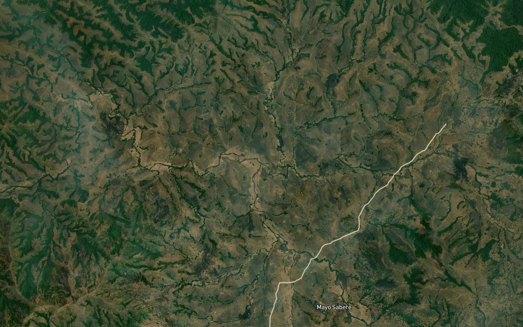Satellite map of the Dule