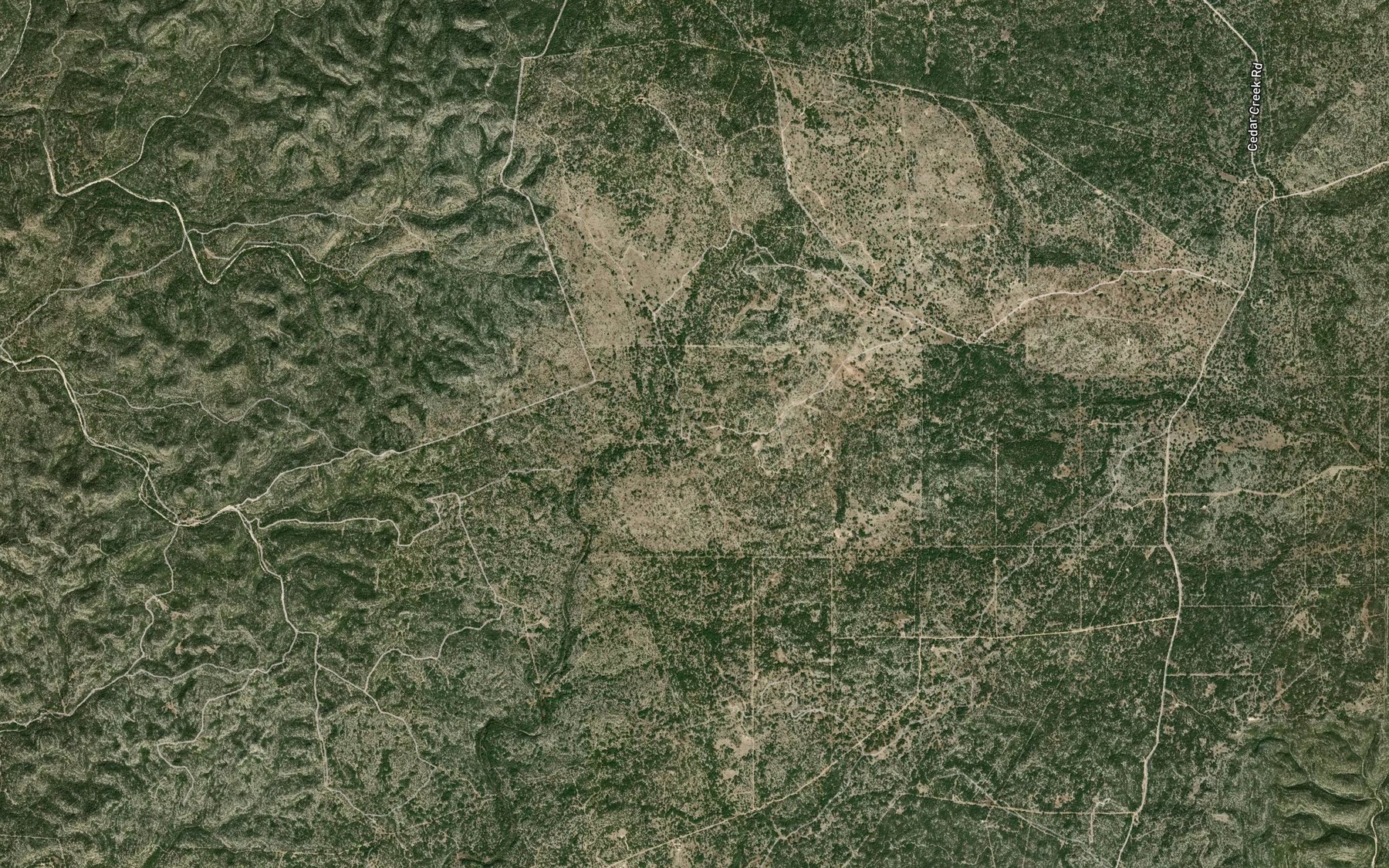 Satellite map of the Stagecoach Waterhole